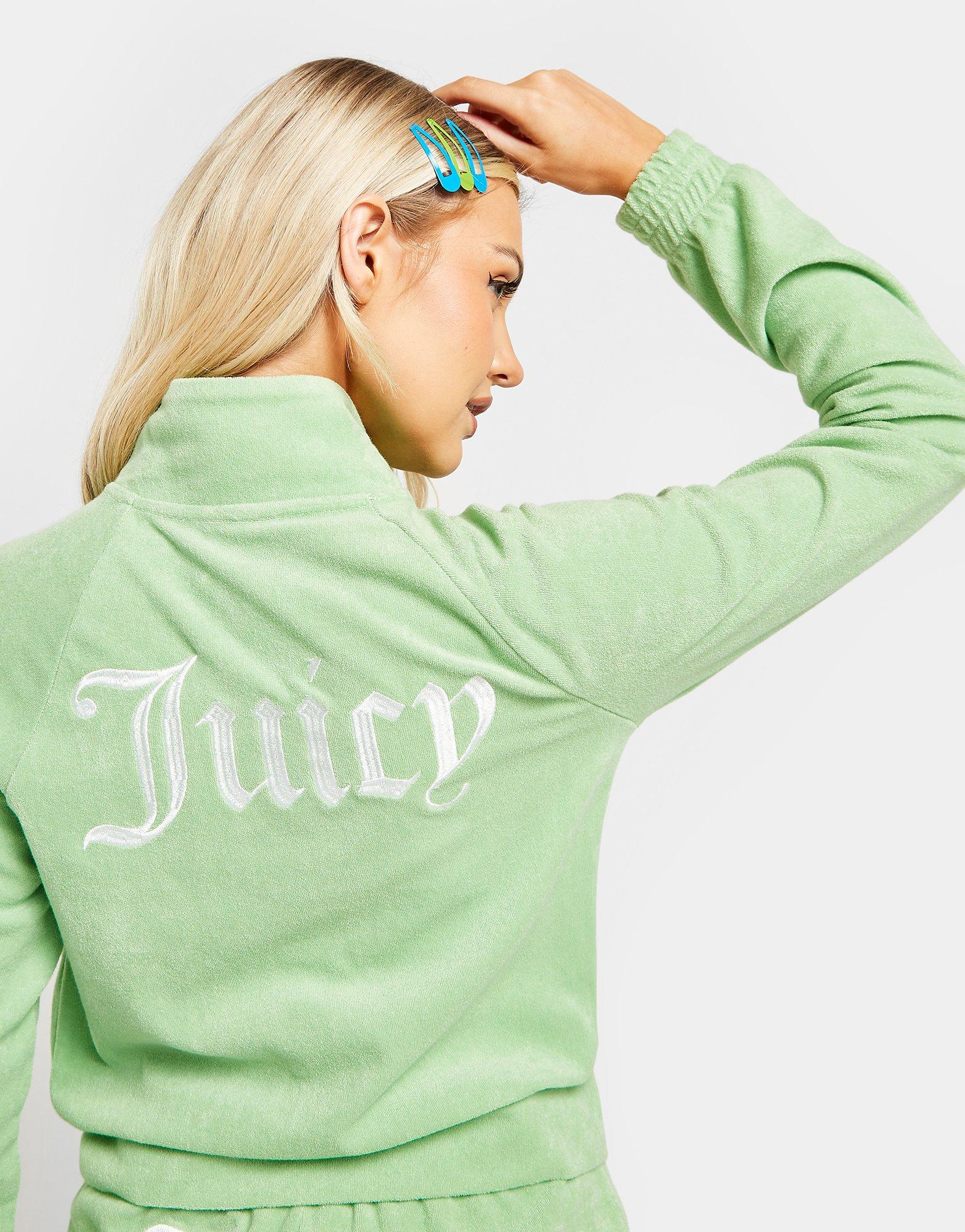 Juicy Couture Embroidered Towel Track Top