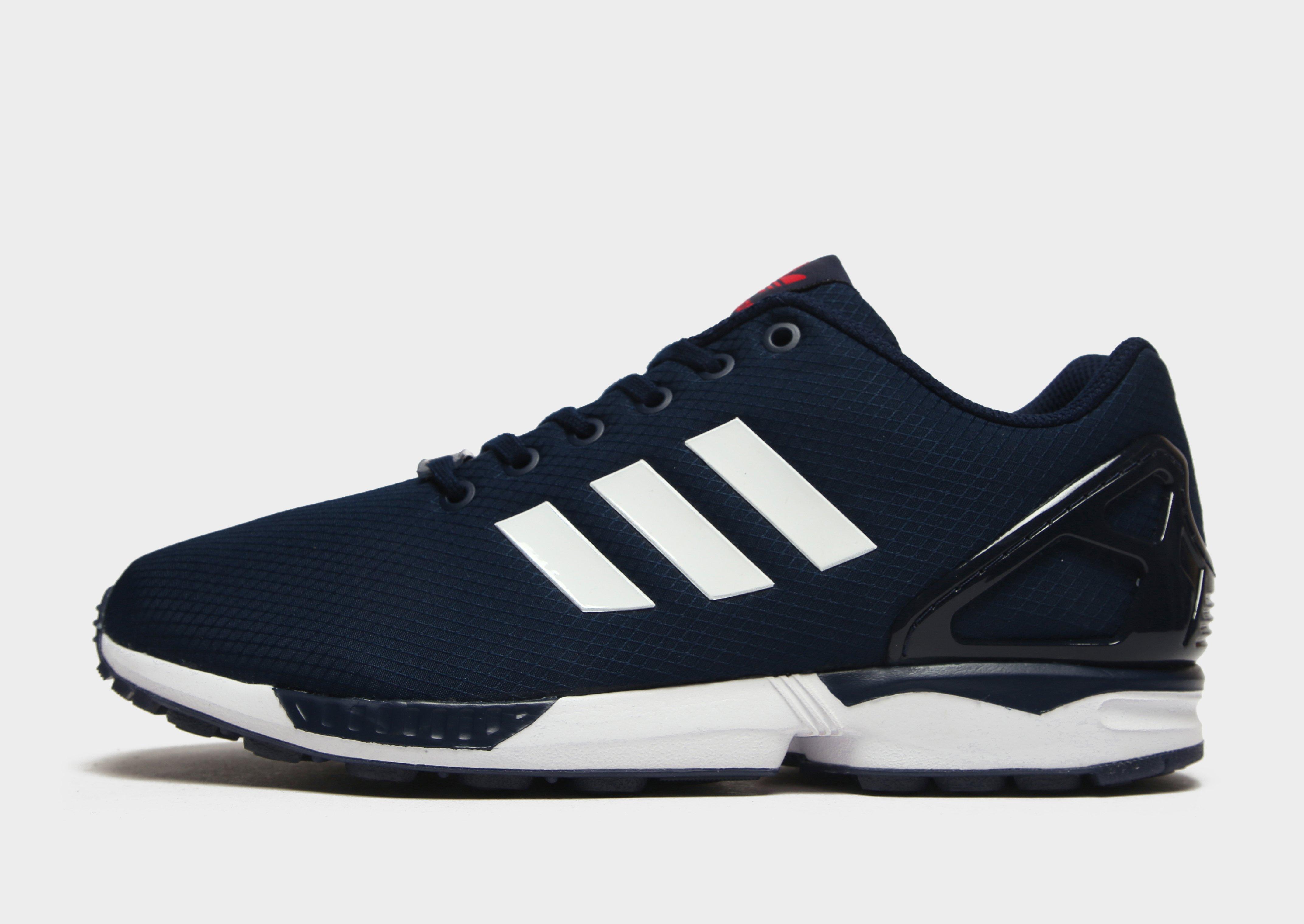 zx flux blue mens