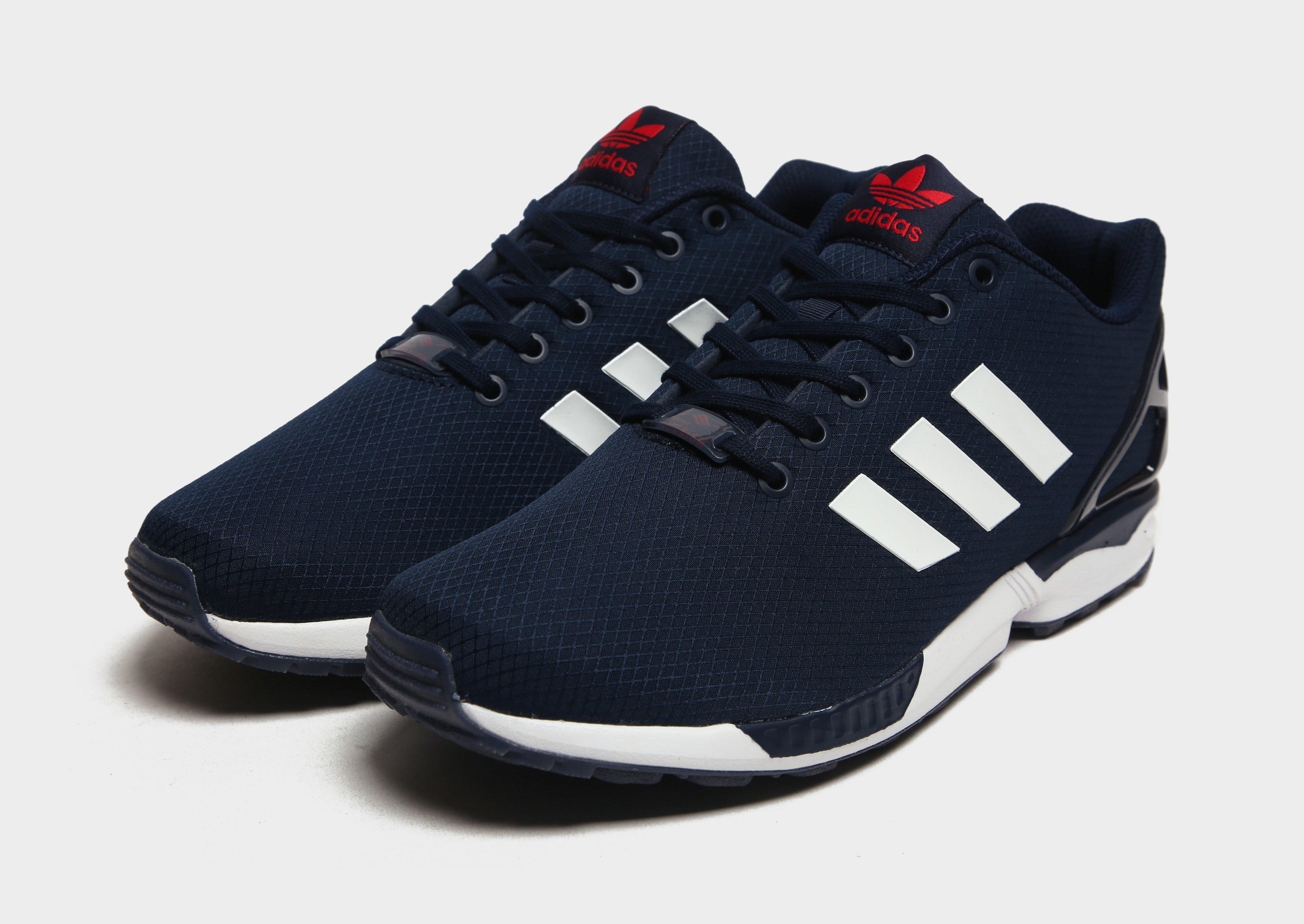 zx flux blue mens