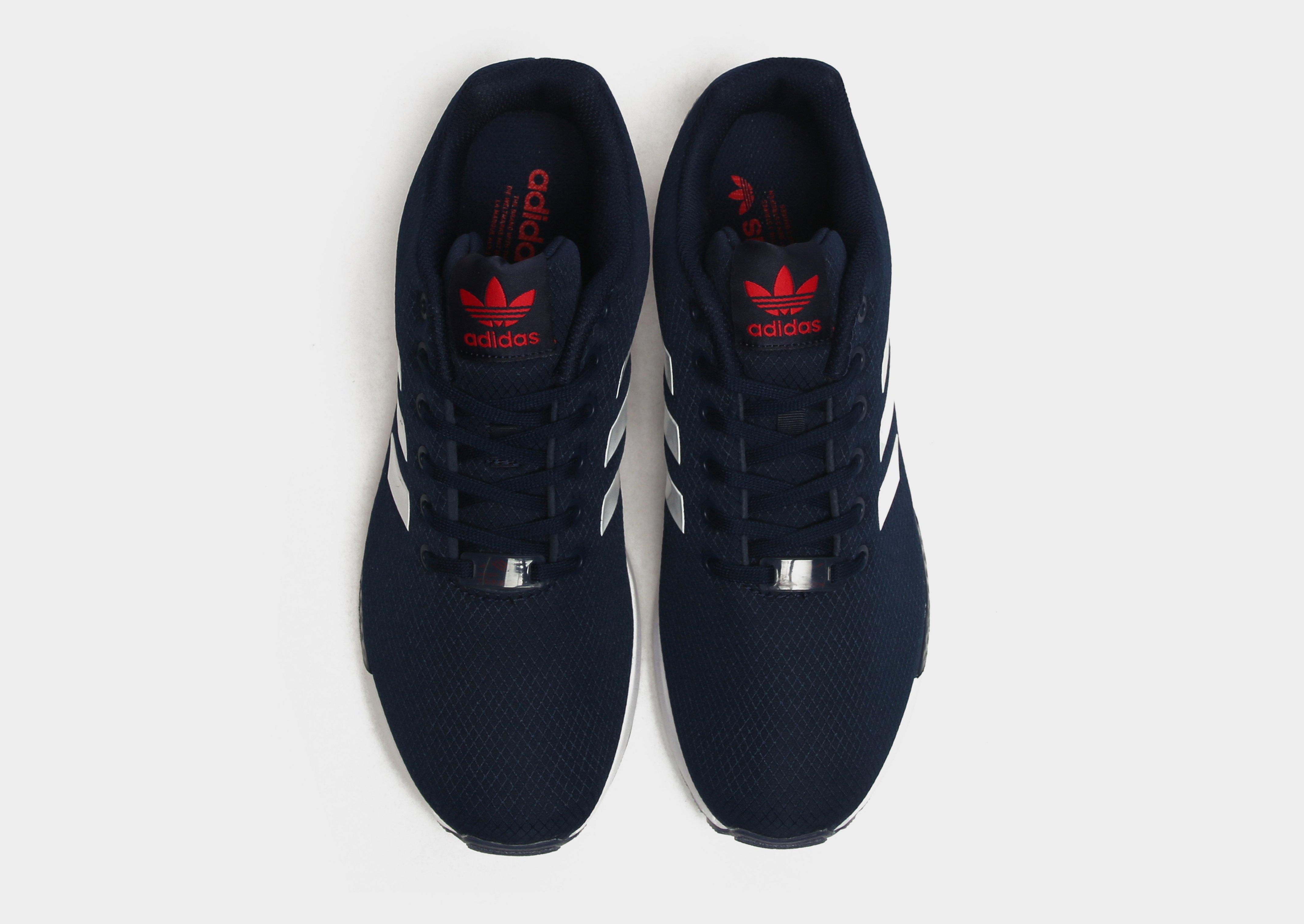 zx flux blue mens