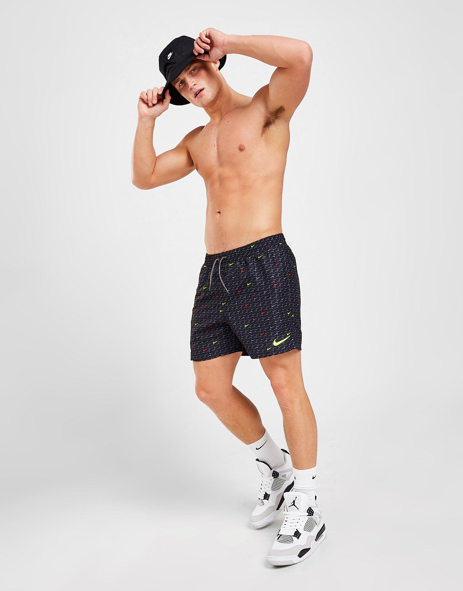 Nike all over hot sale print swim shorts