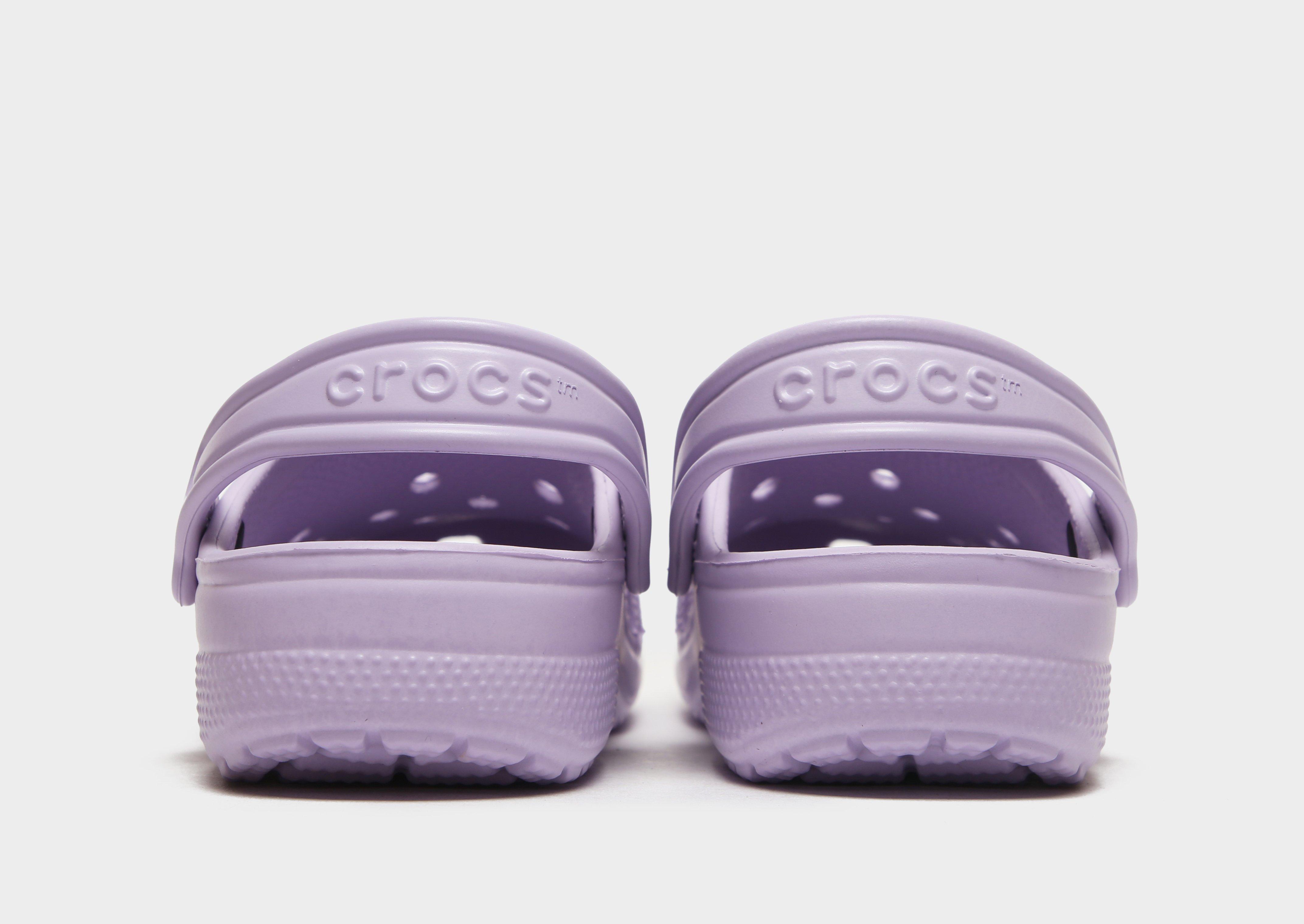 Lavender kids online crocs