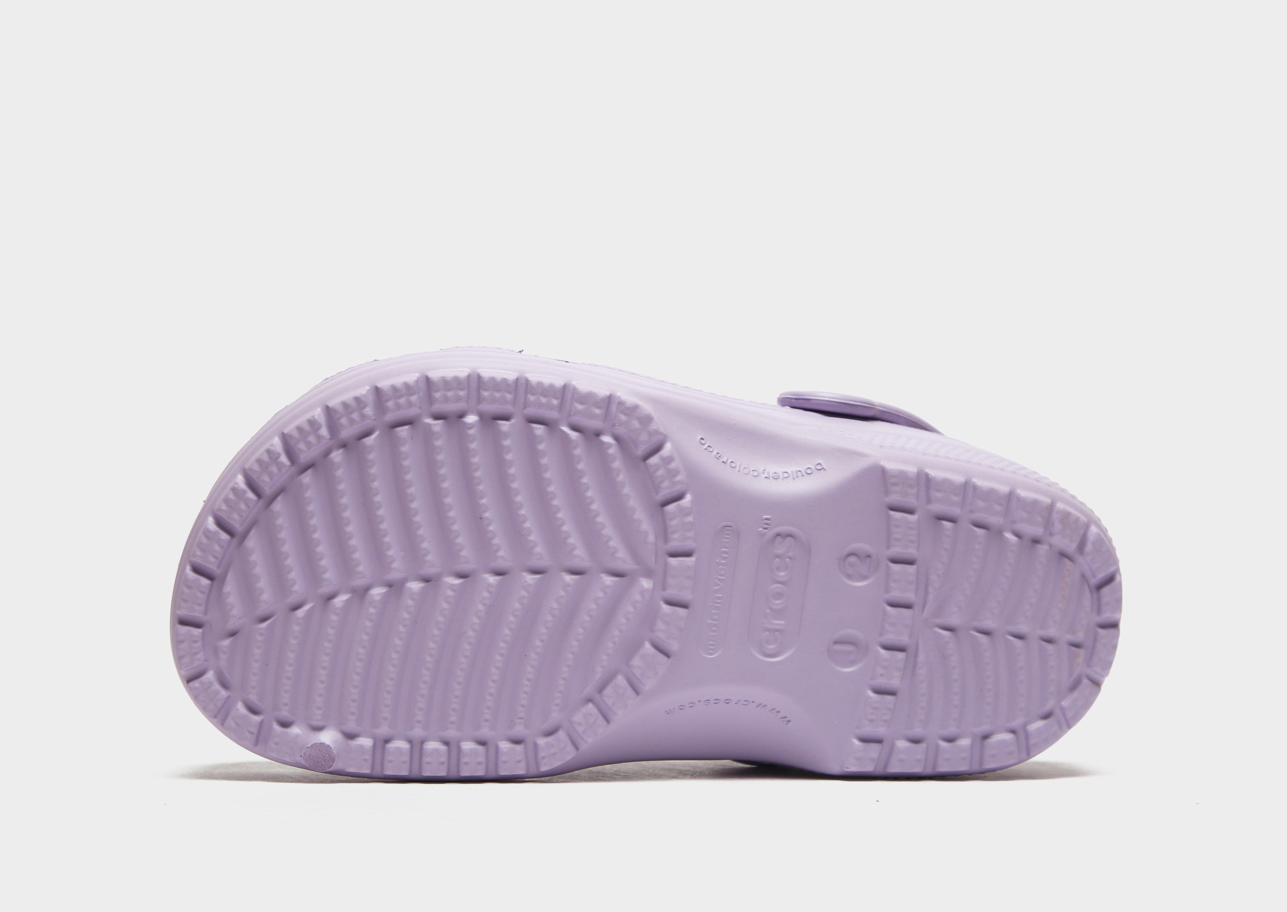 Lavender crocs best sale size 3