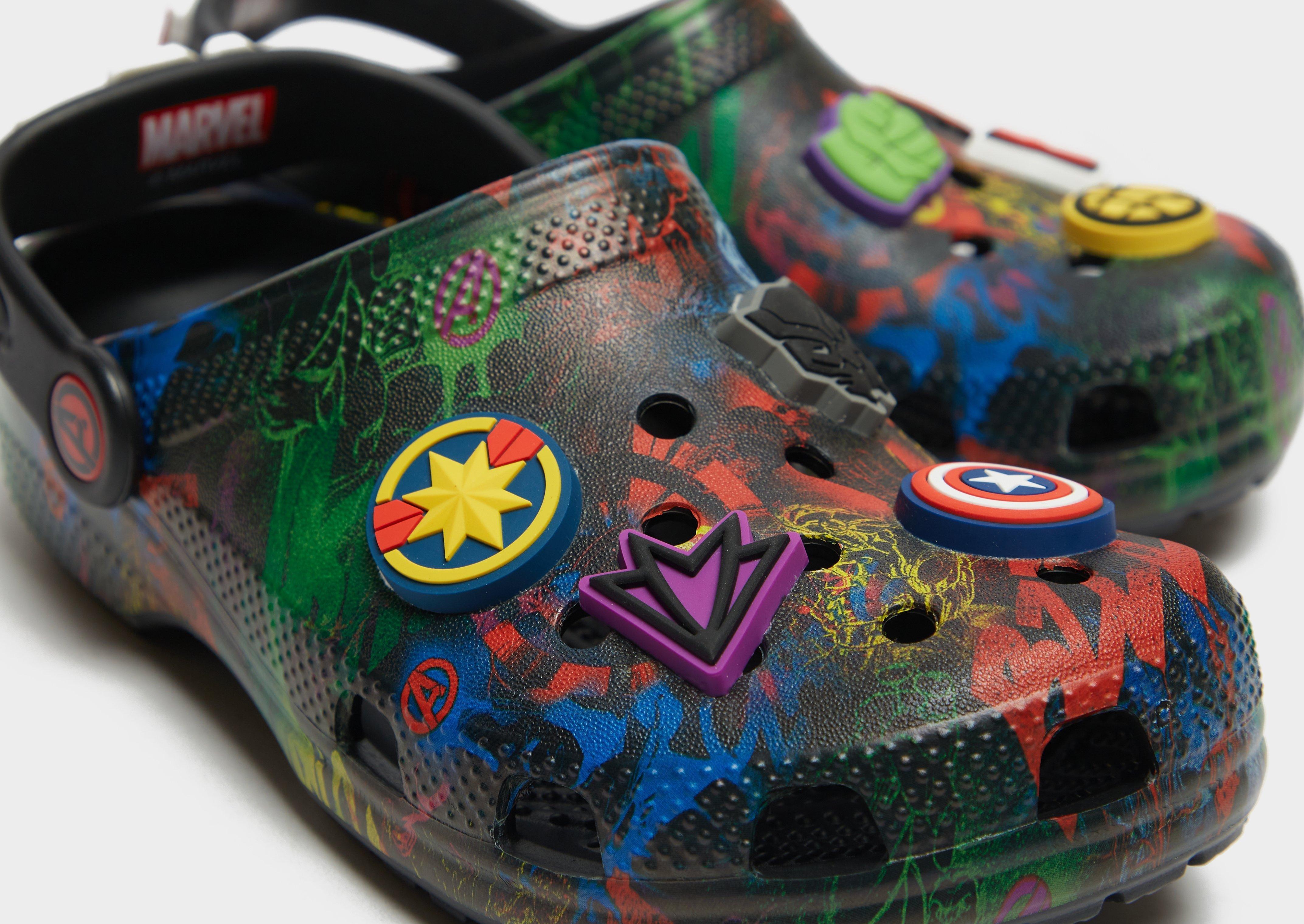 Marvel on sale avengers crocs