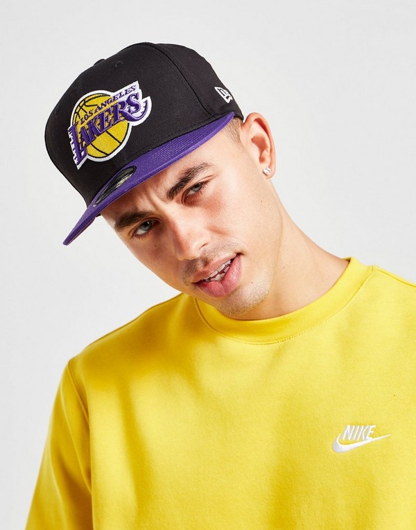 pétalo constantemente Práctico New Era NBA Los Angeles Lakers Logo 9FIFTY Snapback Cap en Negro | JD  Sports España