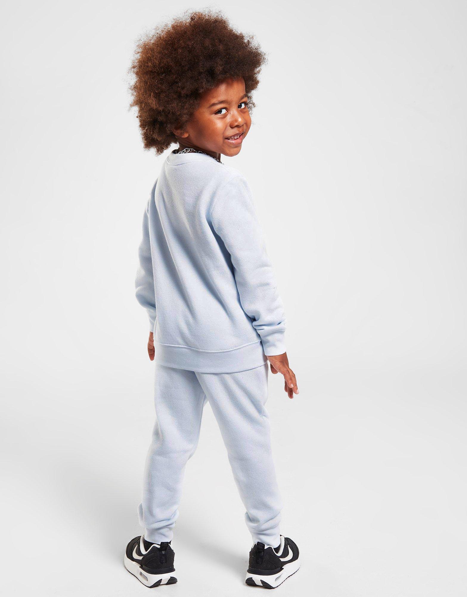 Nike Double Swoosh Crew Tracksuit Children