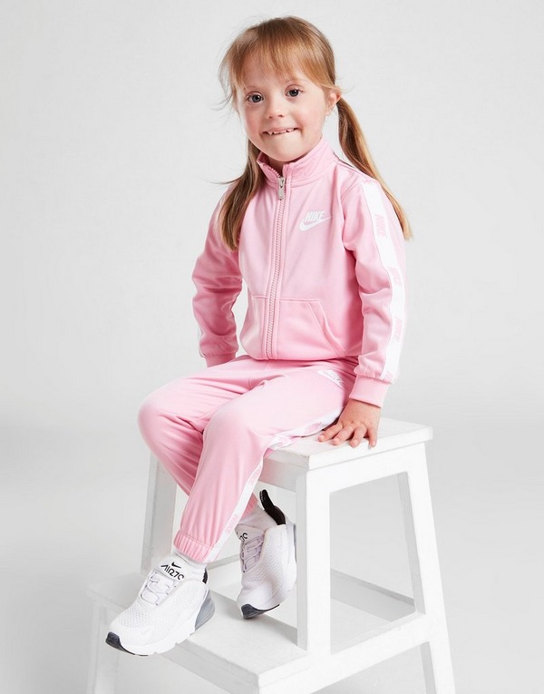 Nike Girls' Tape Full Zip Tracksuit Infant