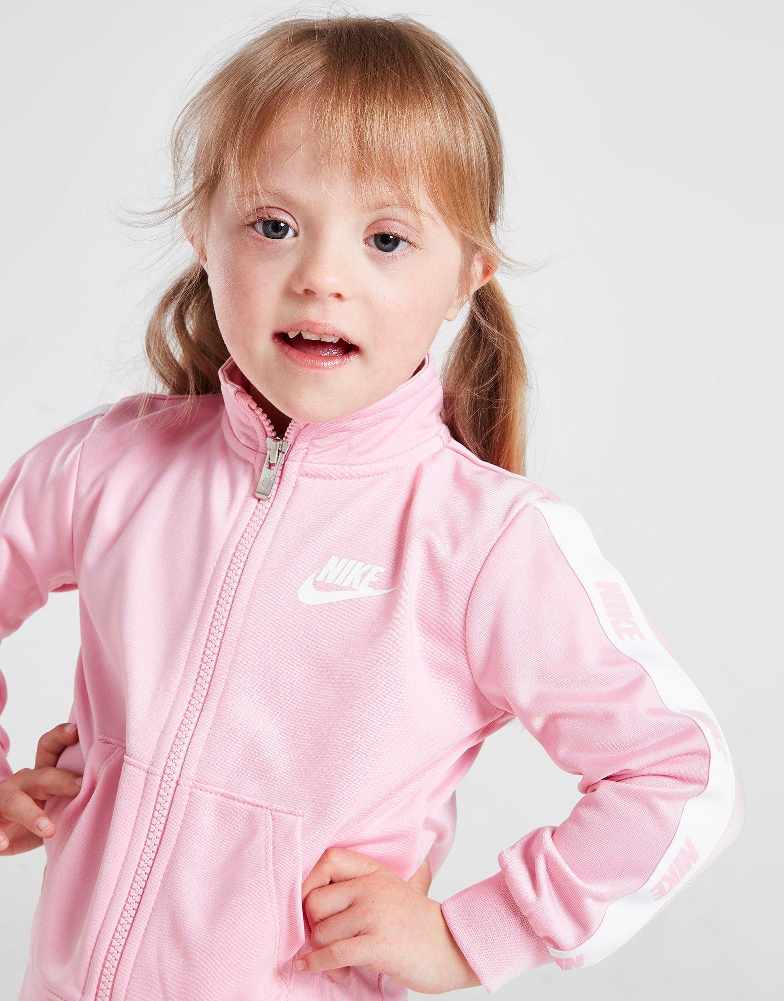 Nike Girls' Tape Full Zip Tracksuit Infant
