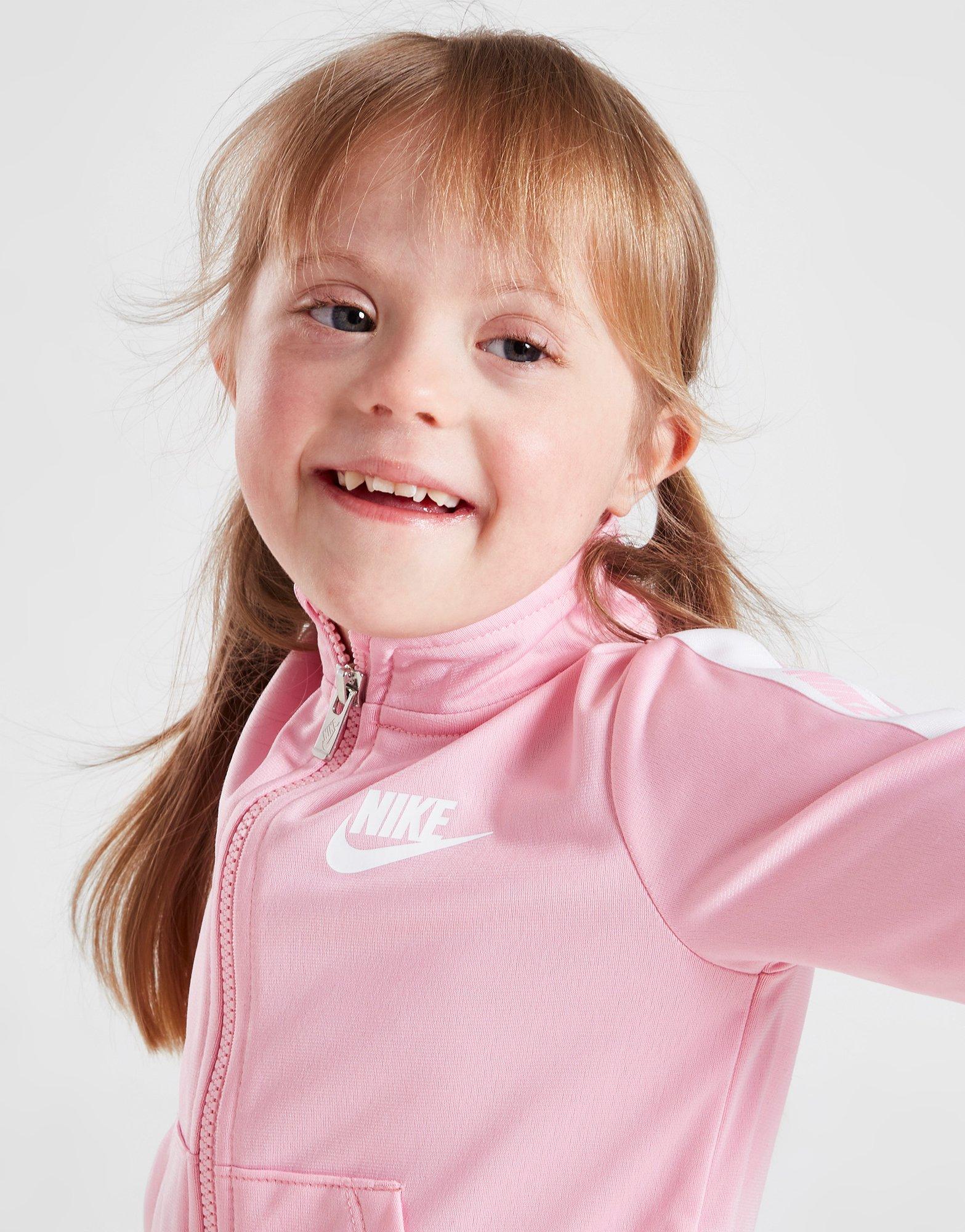 Nike Girls' Tape Full Zip Tracksuit Infant