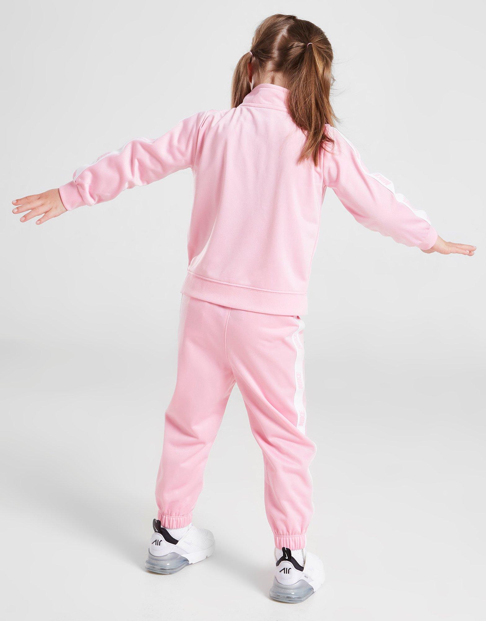 Nike Girls' Tape Full Zip Tracksuit Infant