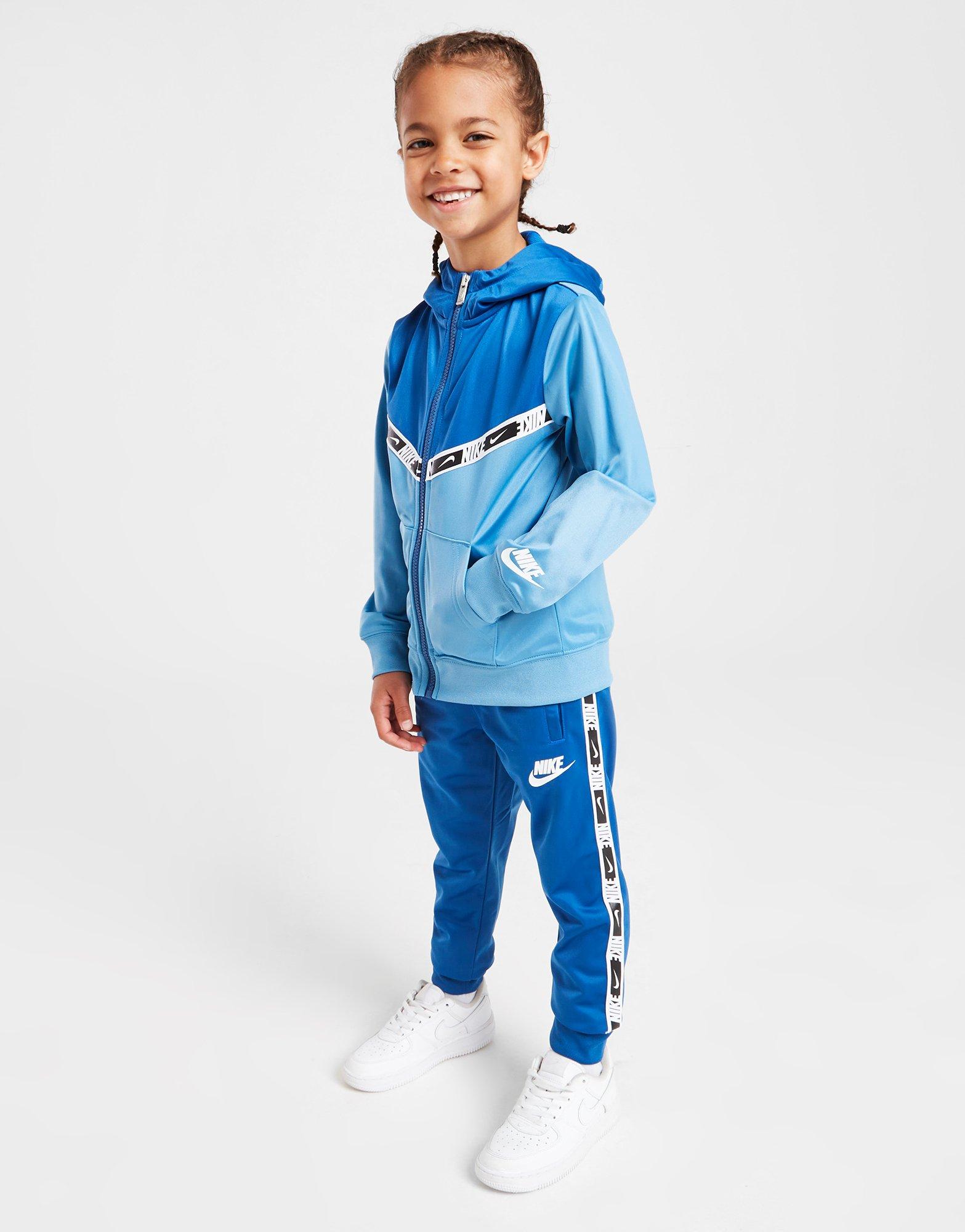 Nike Swoosh Tape Tracksuit Children
