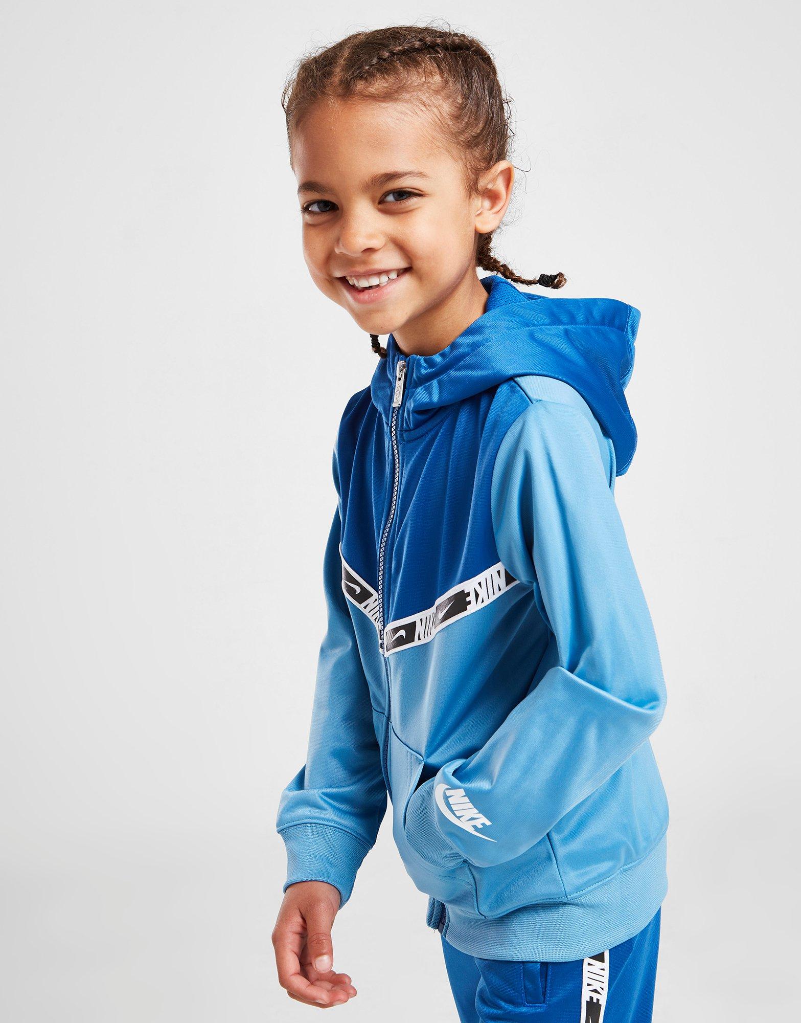 Nike Swoosh Tape Tracksuit Children