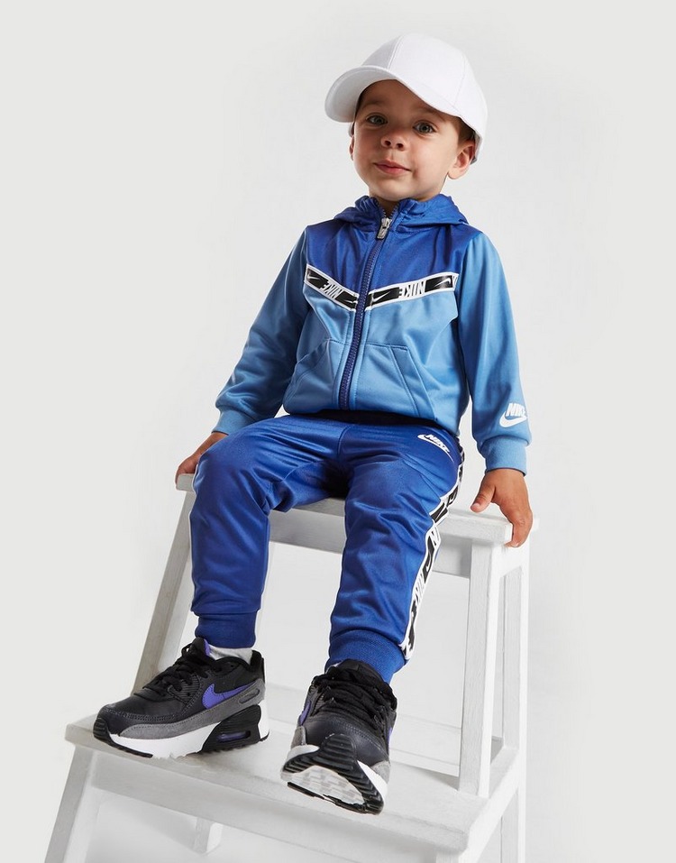 Blue Nike Repeat Swoosh Tape Tracksuit Infant | JD Sports Global