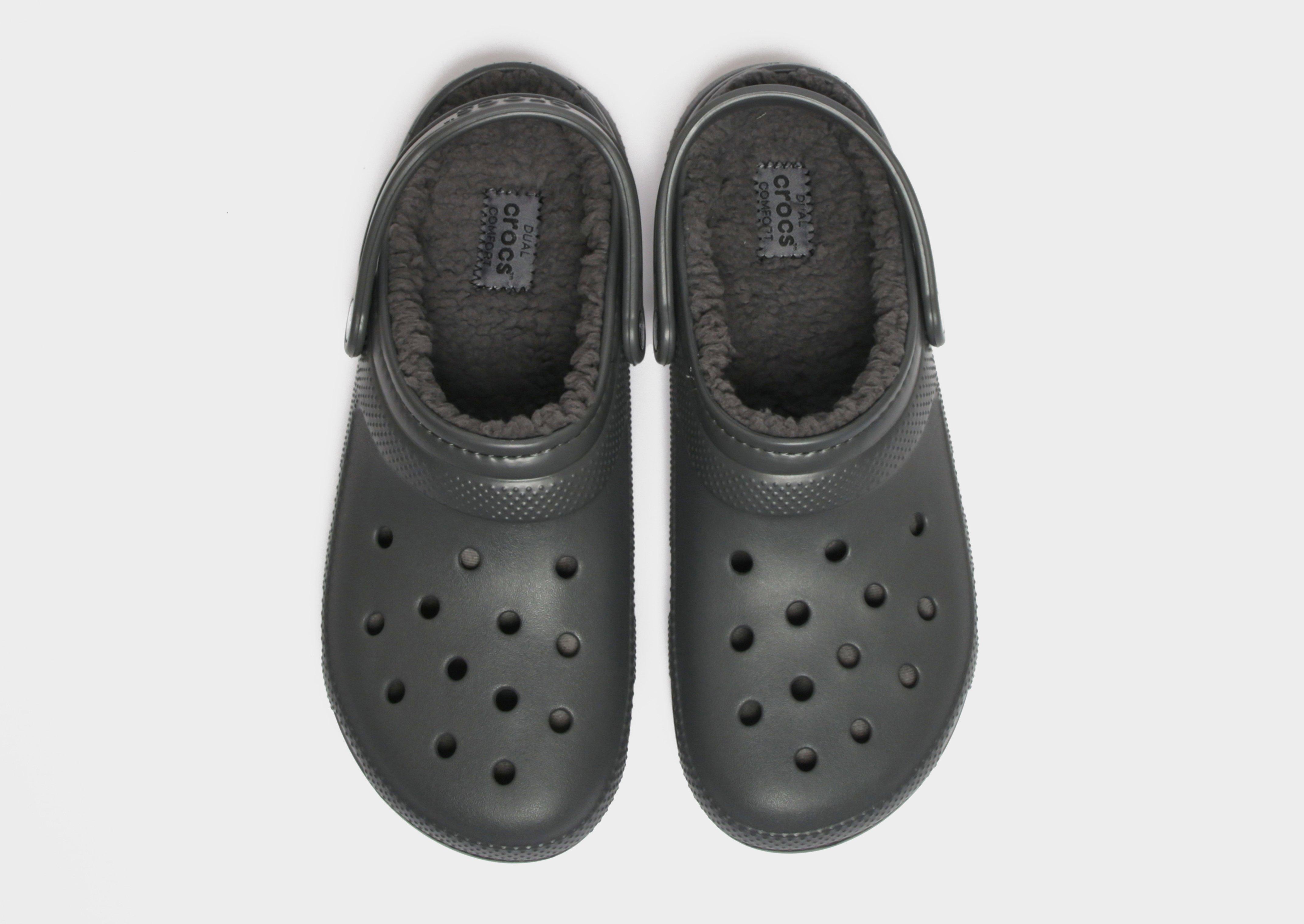 Grey Crocs Classic Lined Clog JD Sports Global