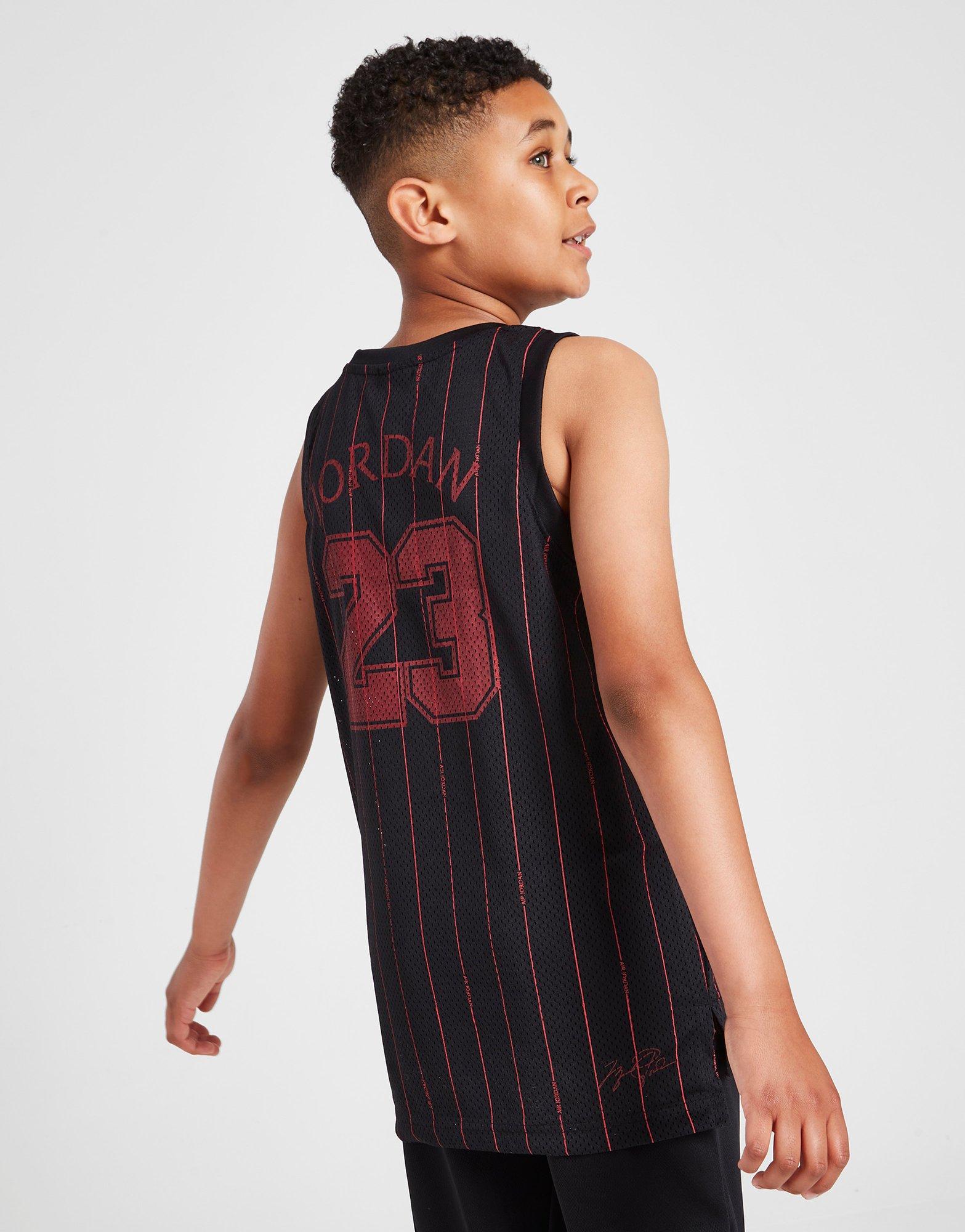 Jordan Basketball Stripe Vest Junior