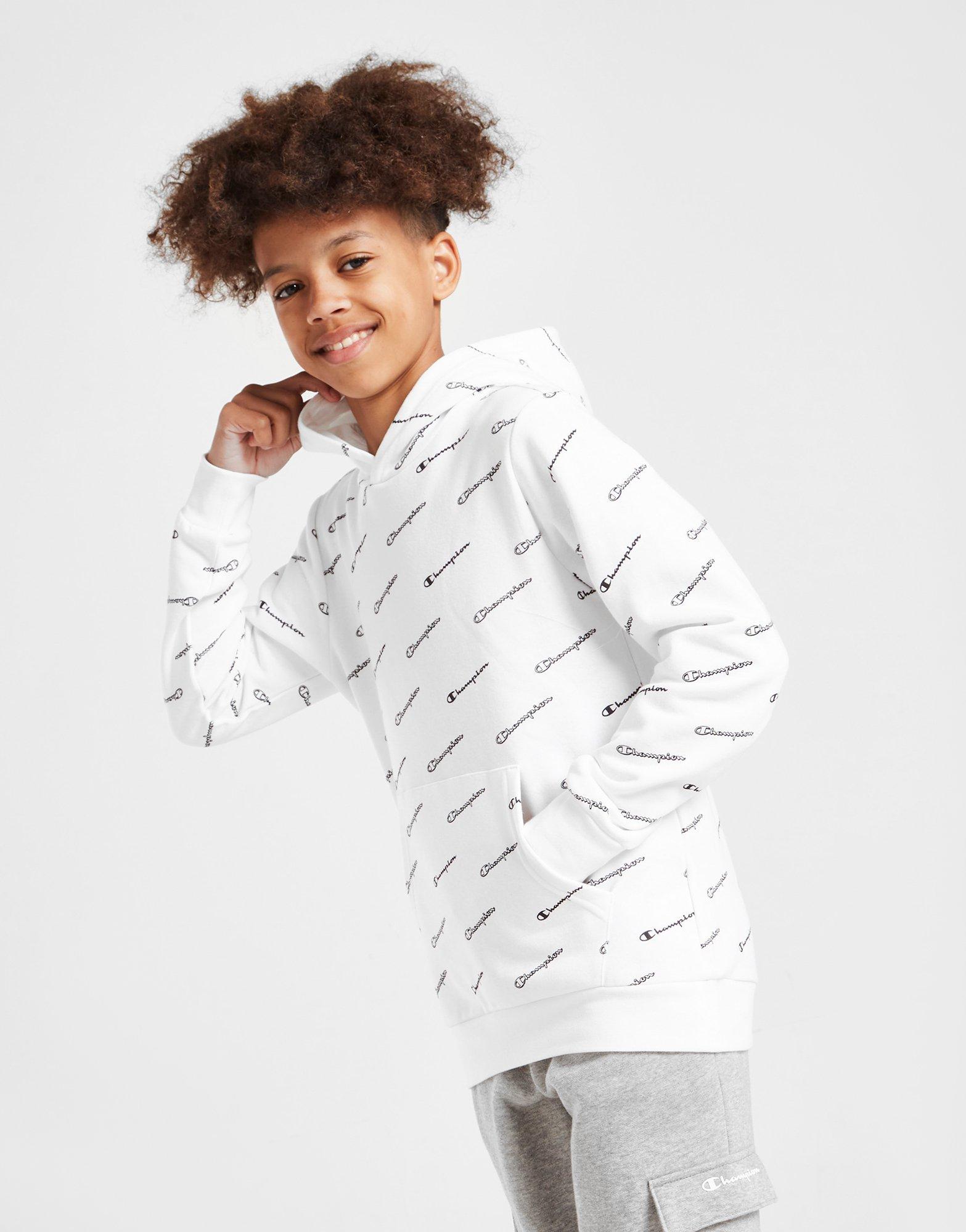 Champion All Over Print Hoodie Junior