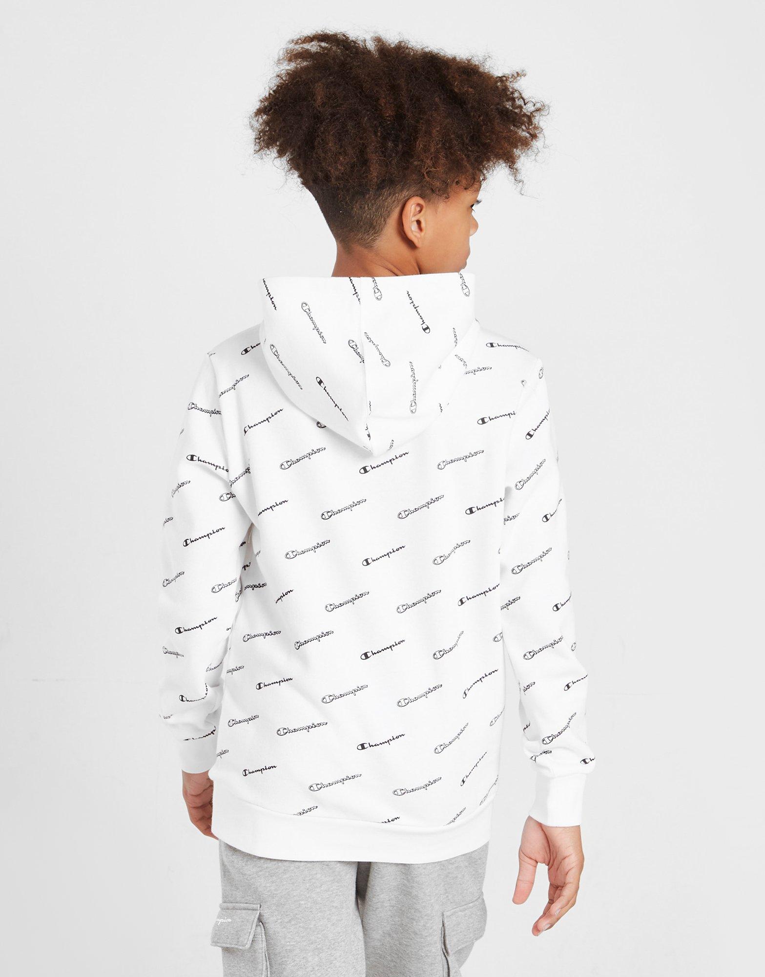 Champion All Over Print Hoodie Junior
