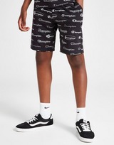 Champion Oval All Over Print Shorts Junior