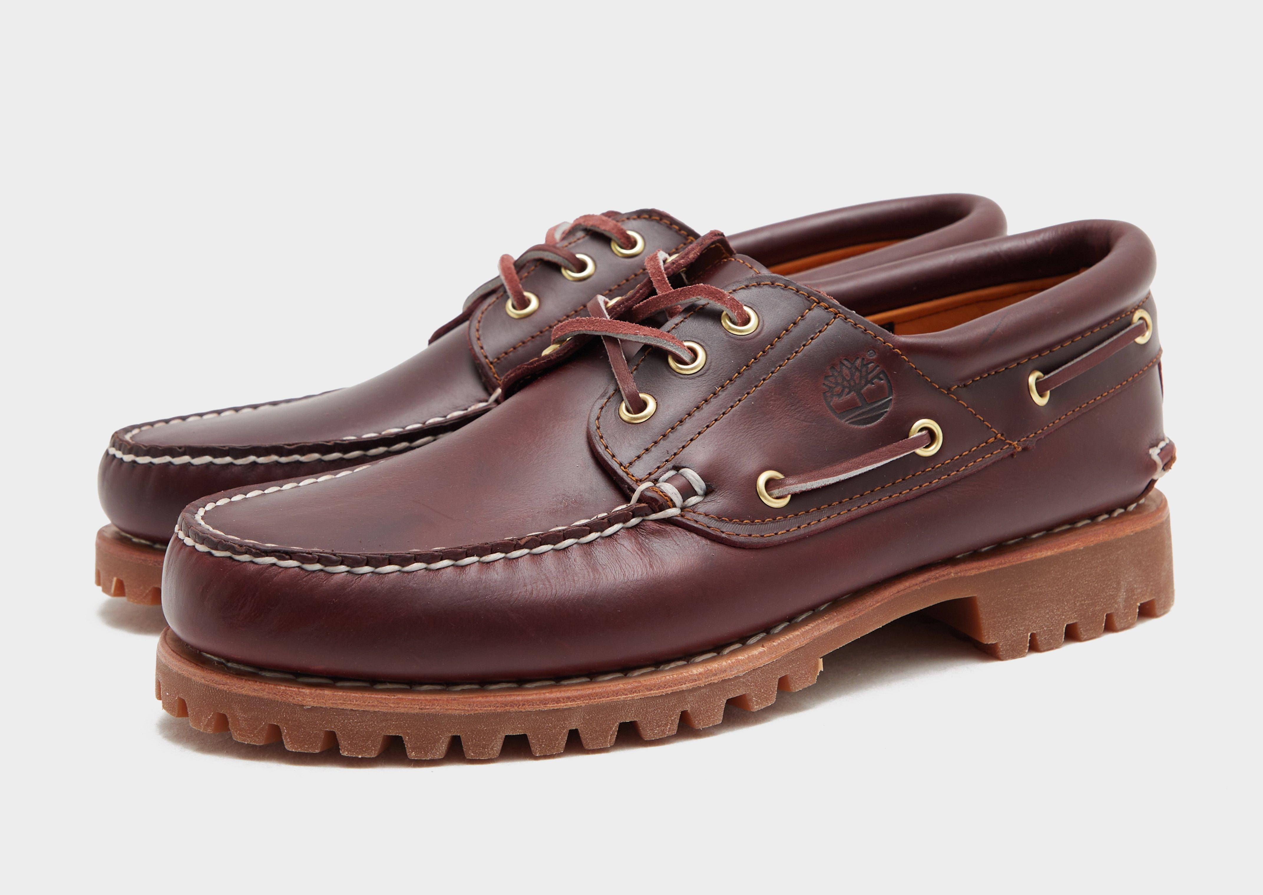 Timberland Authentic 3-Eye Lug Handsewn Boat Shoe