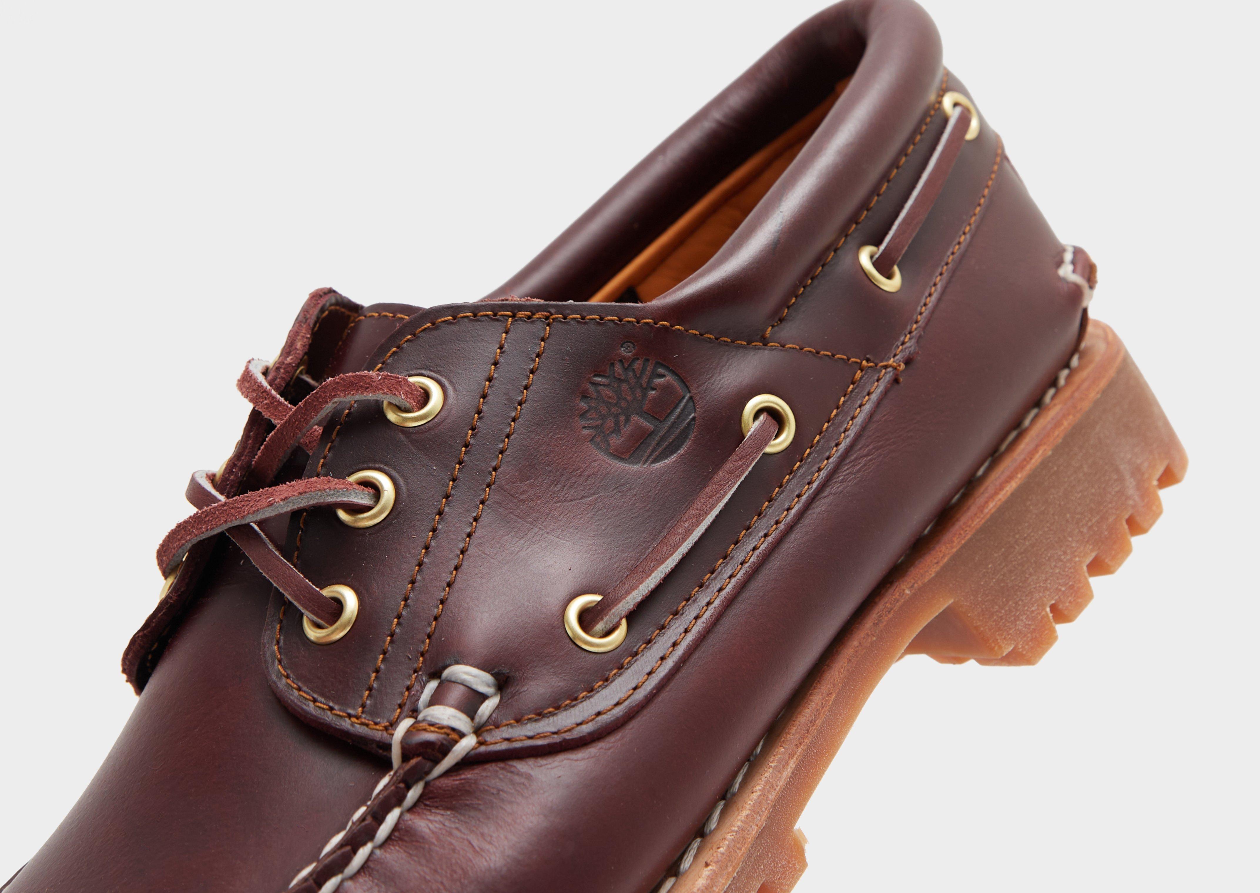 Timberland Authentic 3-Eye Lug Handsewn Boat Shoe