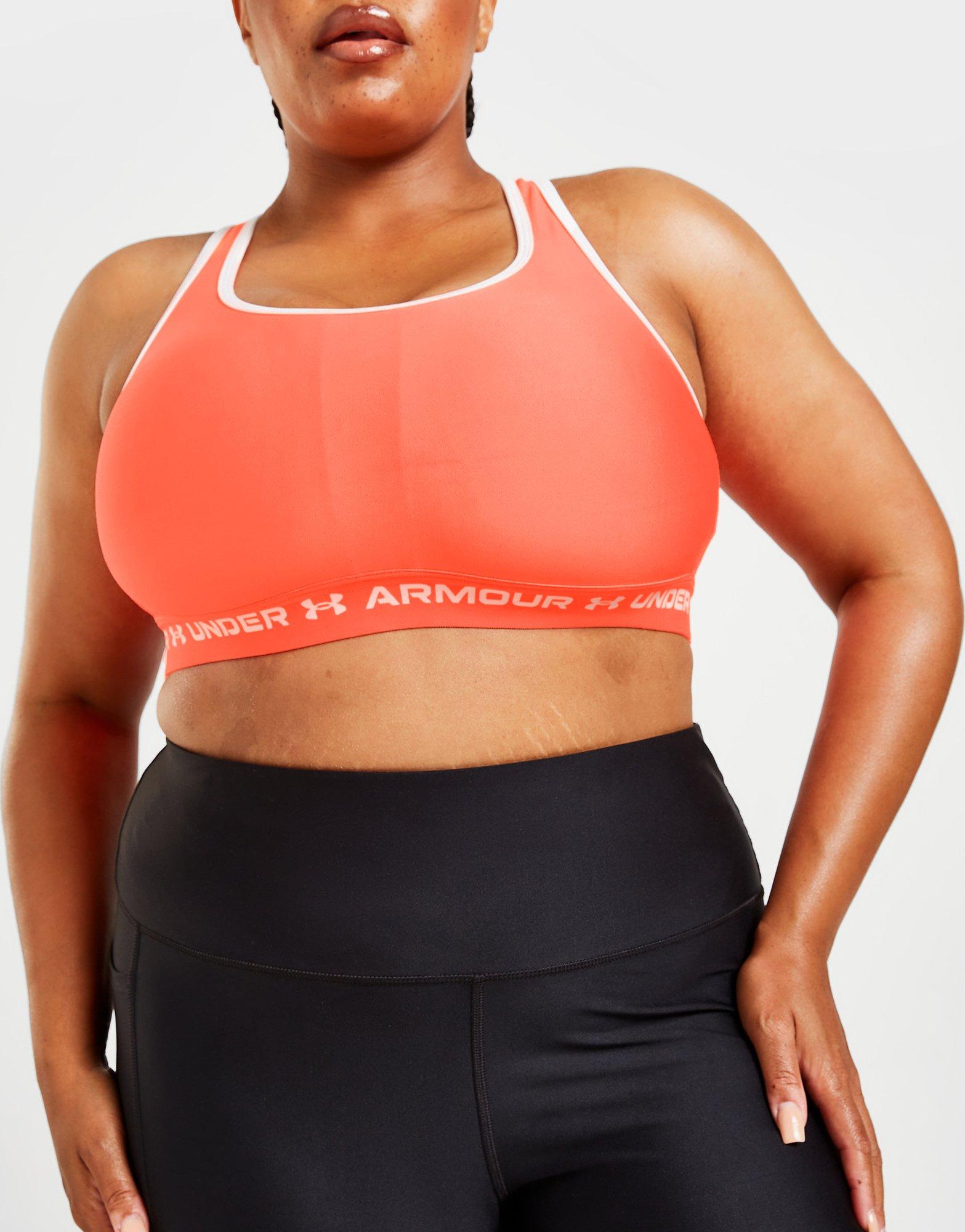 Under Armour Plus Size Cross Back Mid Sports Bra