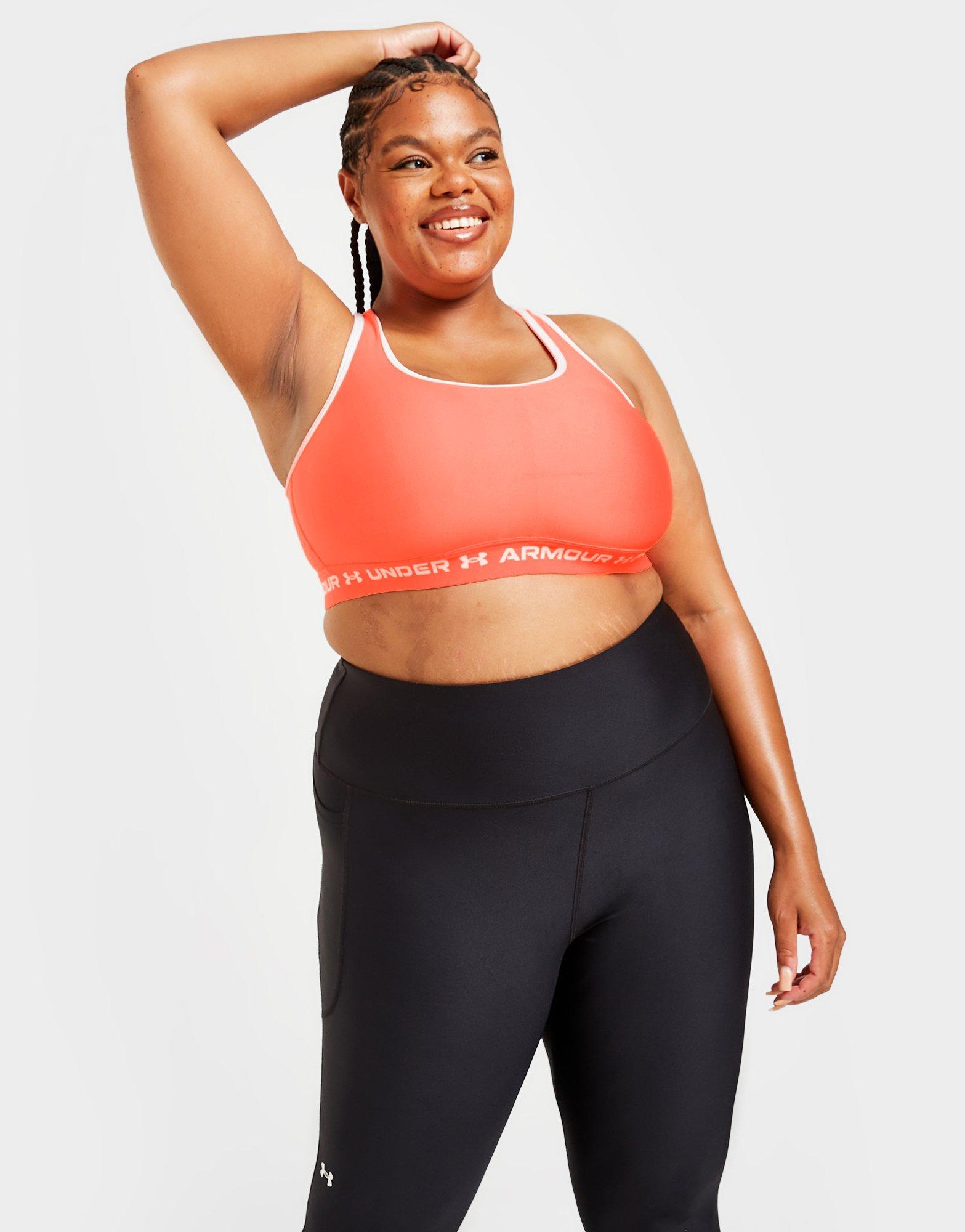 Under Armour Plus Size Cross Back Mid Sports Bra