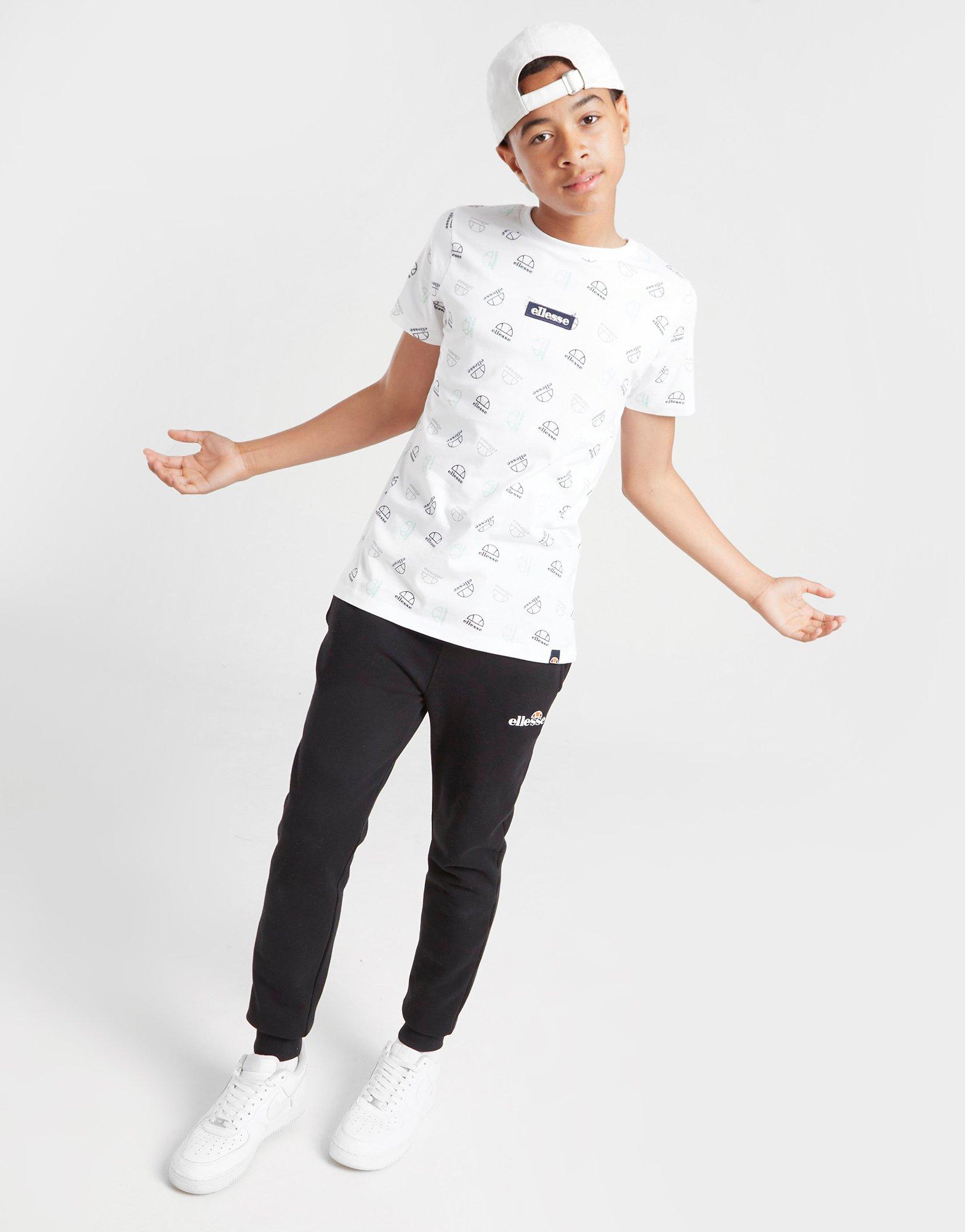 Ellesse All Over Print T-Shirt Junior