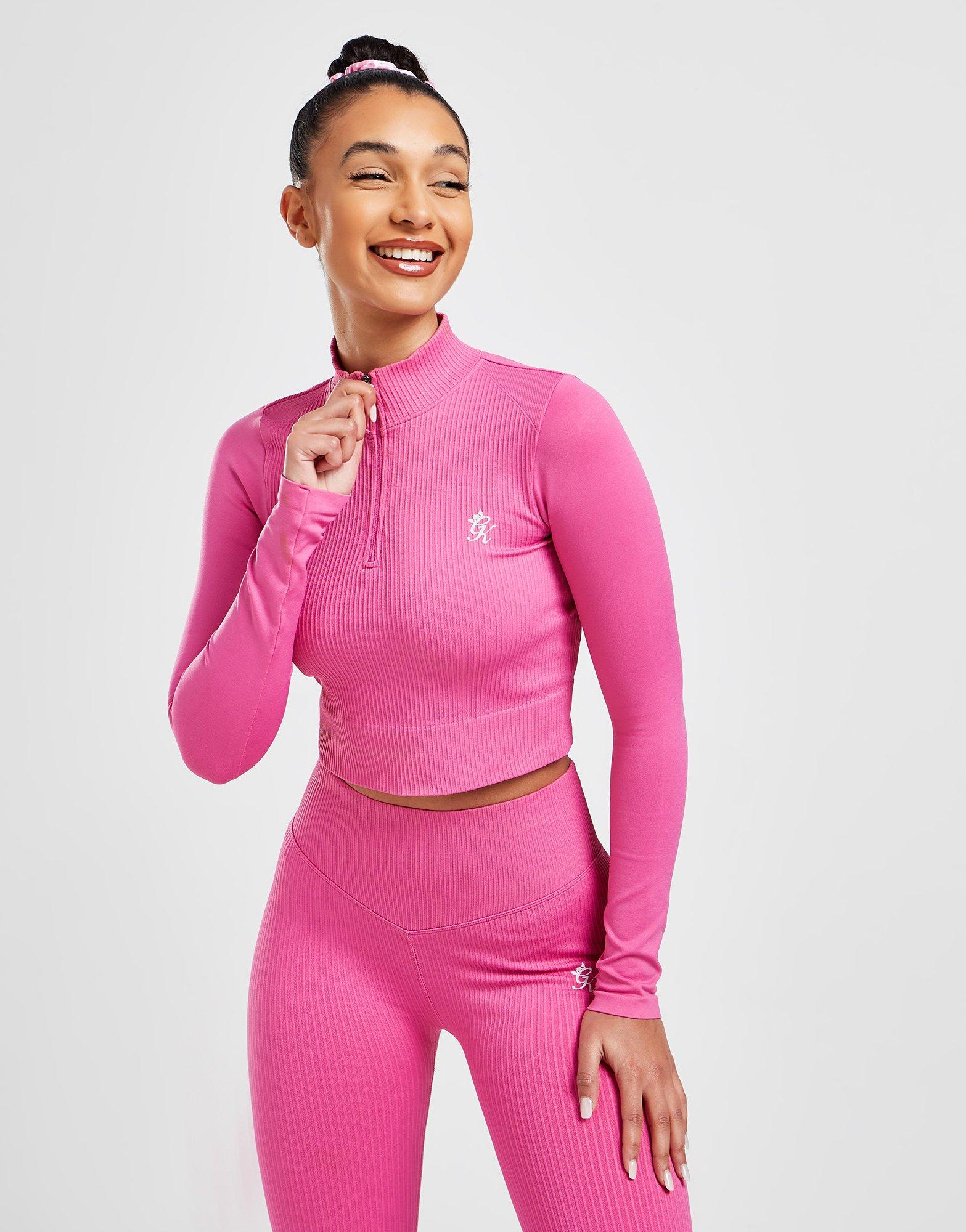 Gym King Balance Crop 1/4 Zip Top