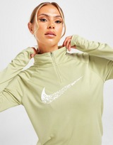Nike Running Swoosh 1/4 Zip Dri-FIT Maglia Donna