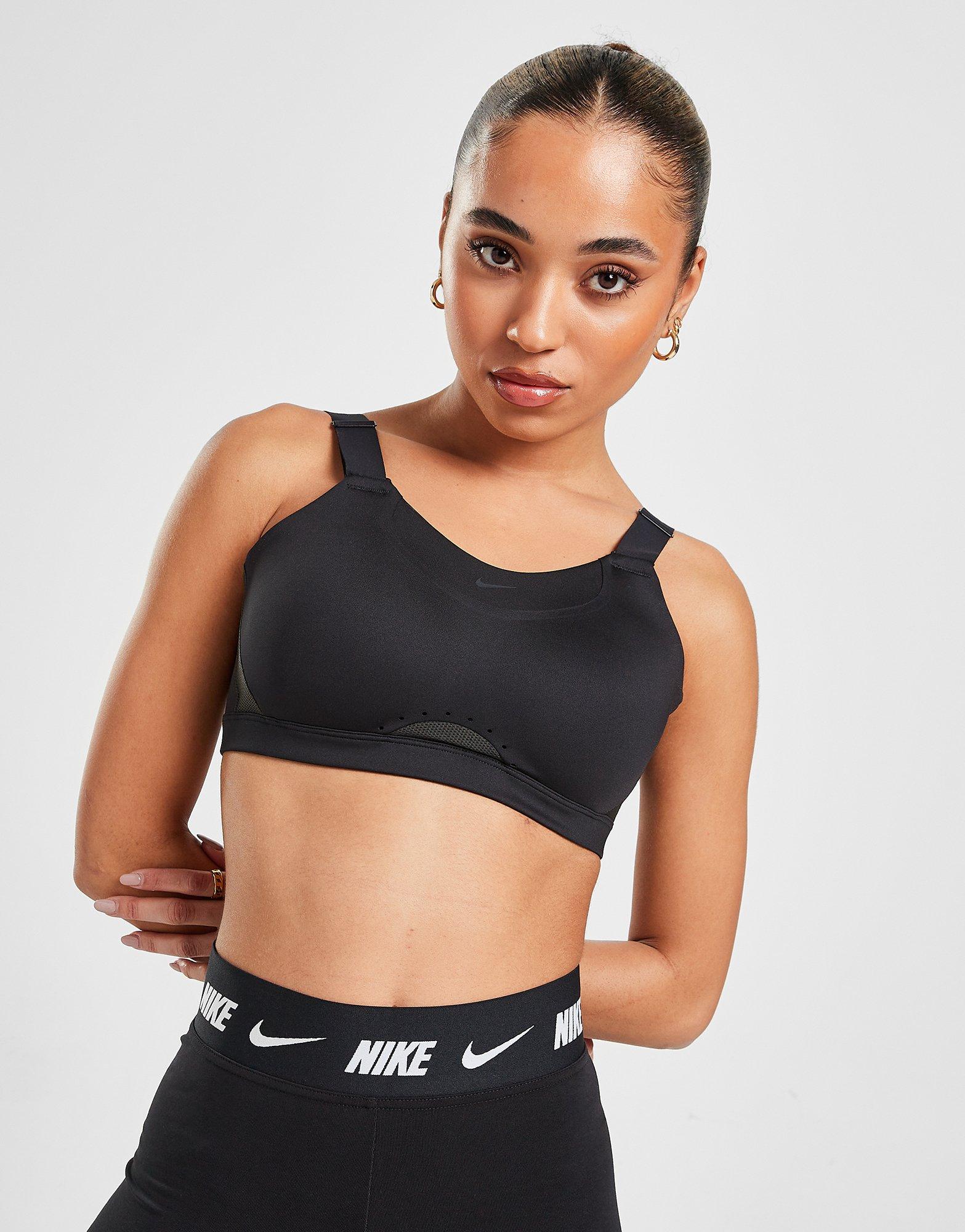 Nike Training Alpha high support sports bra in black