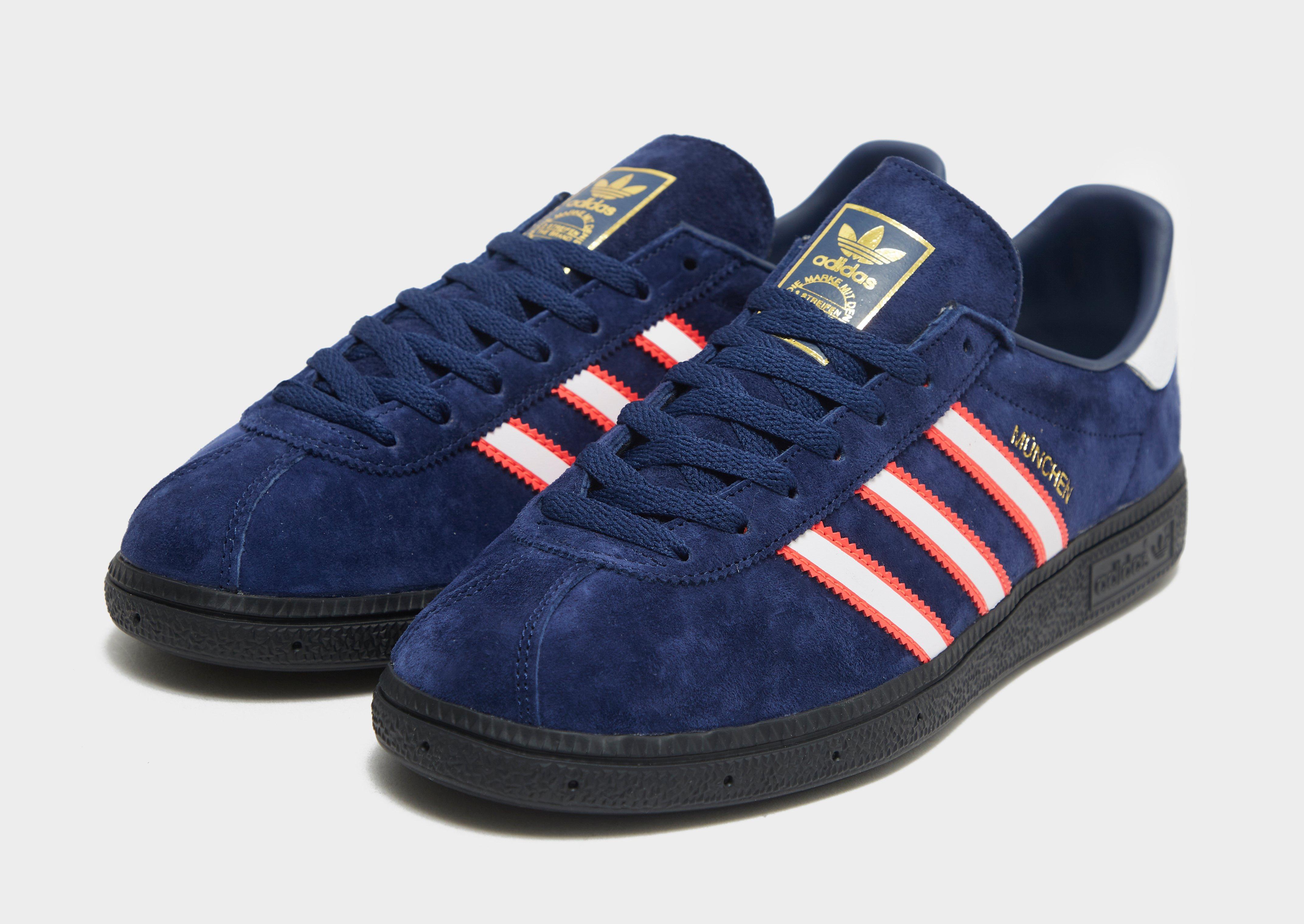 adidas Originals Munchen Edge in Celeste | Sports