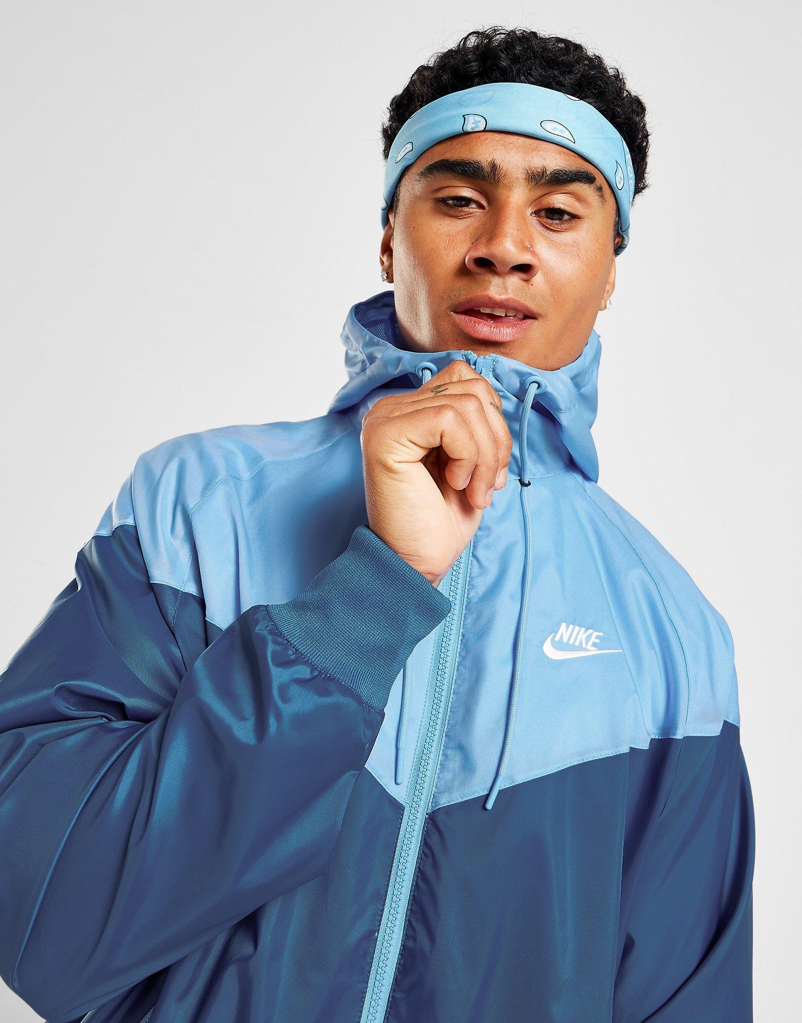 Nike Sportswear Windrunner (Black/University Blue-Citron Tint ...