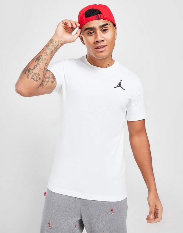 Jordan T-Shirt à Petit Logo Brodé Homme