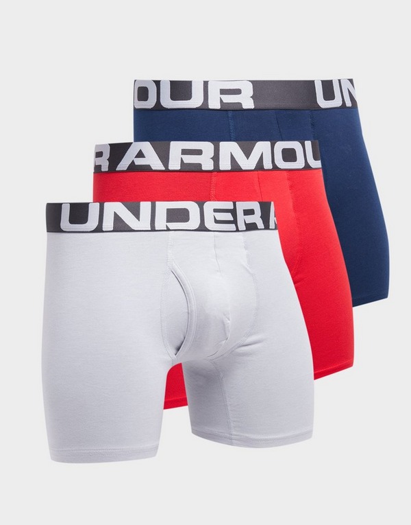 vacío Adulto proteína Under Armour 3-Pack Boxers Rouge- JD Sports France