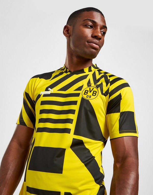 pharmacist Cheetah Latin Yellow Puma Borussia Dortmund Pre Match Shirt | JD Sports Global