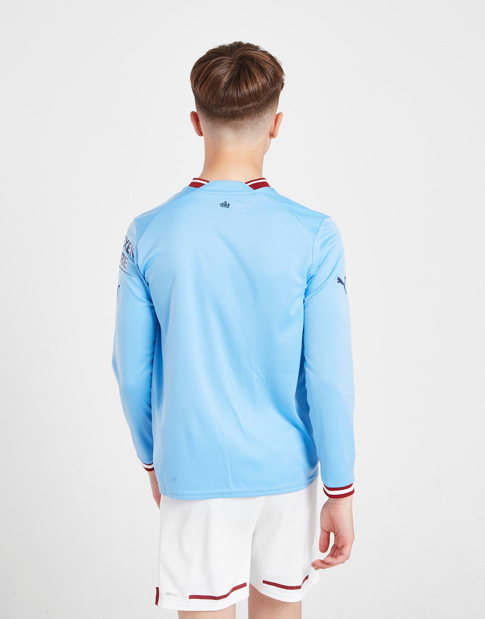 Puma Manchester City 2022/23 Long Sleeve Shirt Junior