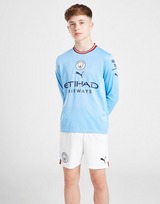 Puma Manchester City 2022/23 Long Sleeve Shirt Junior