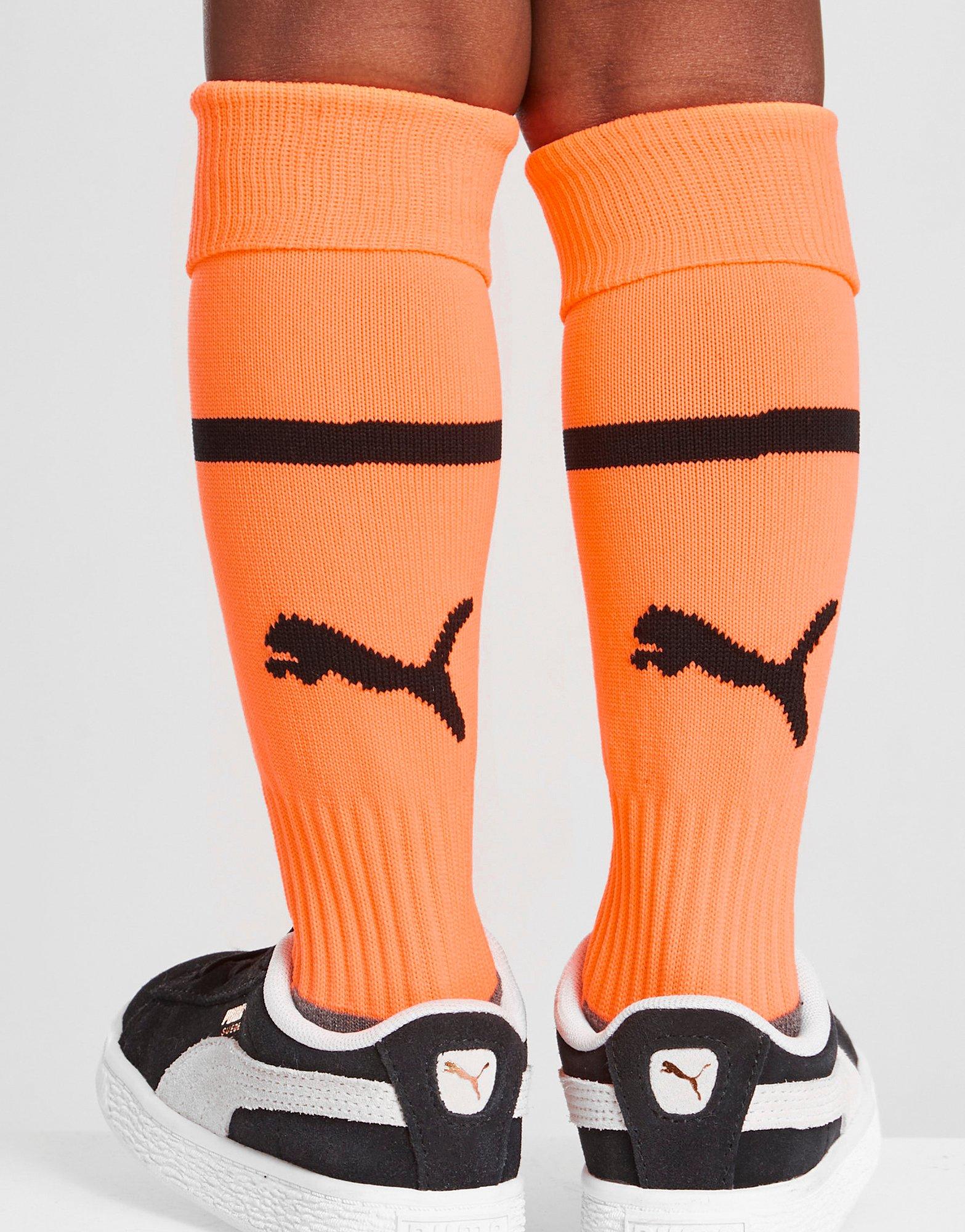 puma orange socks