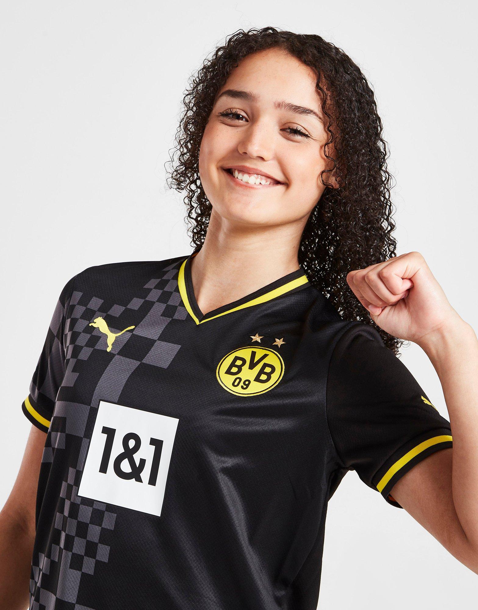 PUMA Borussia Dortmund 2022/23 Away Shirt Junior