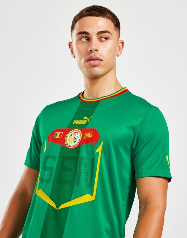 Green Puma Senegal 2022 Away Shirt | JD Sports UK