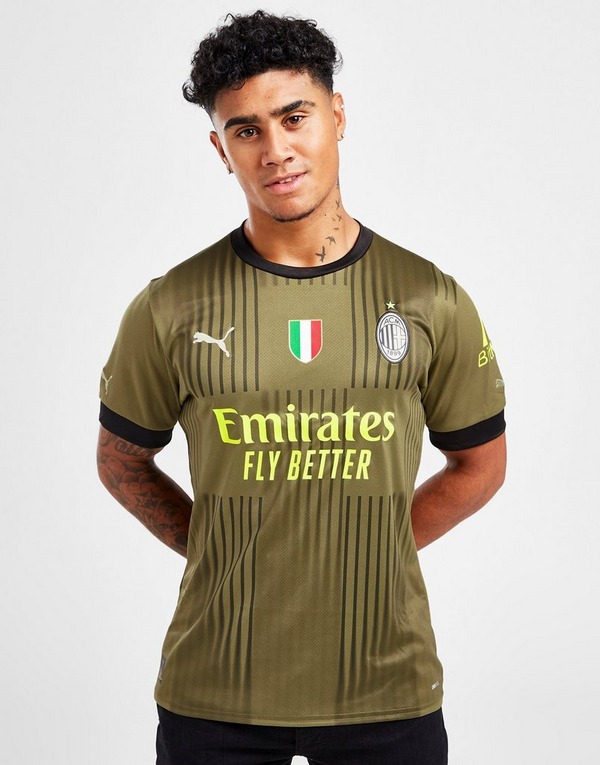 Camiseta tercera equipación AC Milan en Verde | JD Sports España