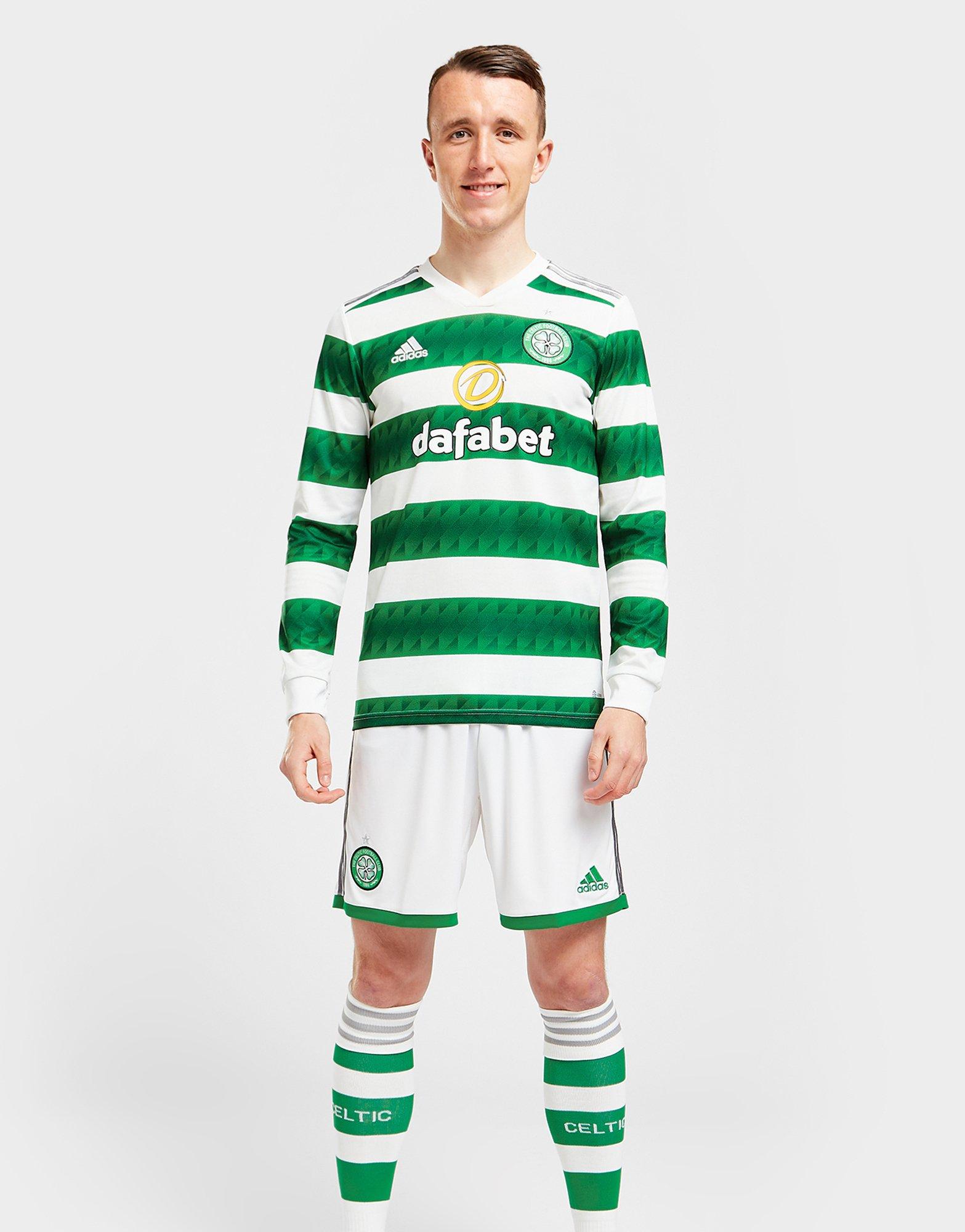 Celtic Mens 20/21 Home Shirt with Long Sleeves