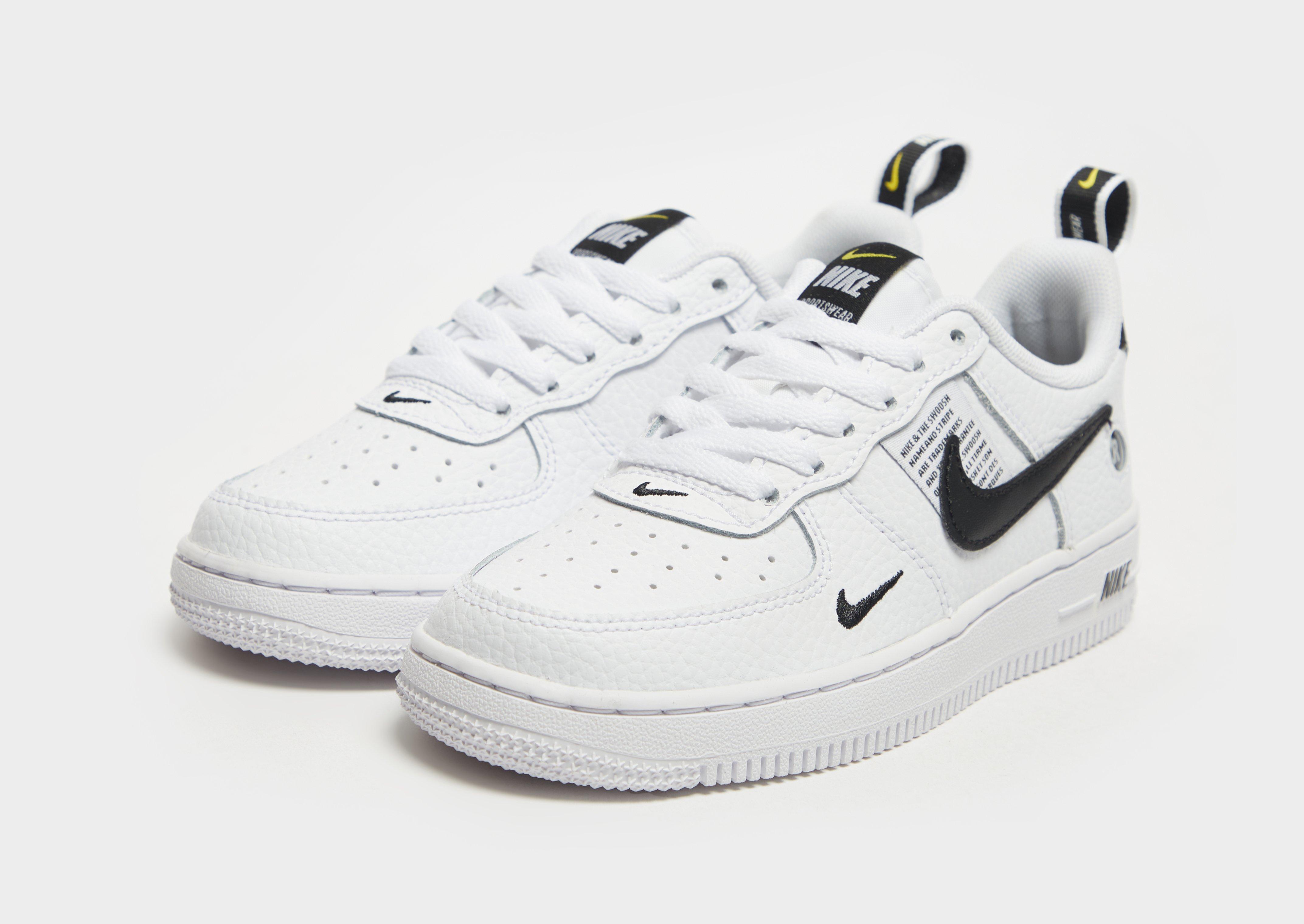 White Nike Air Force 1 Utility Children | JD Sports Global - JD