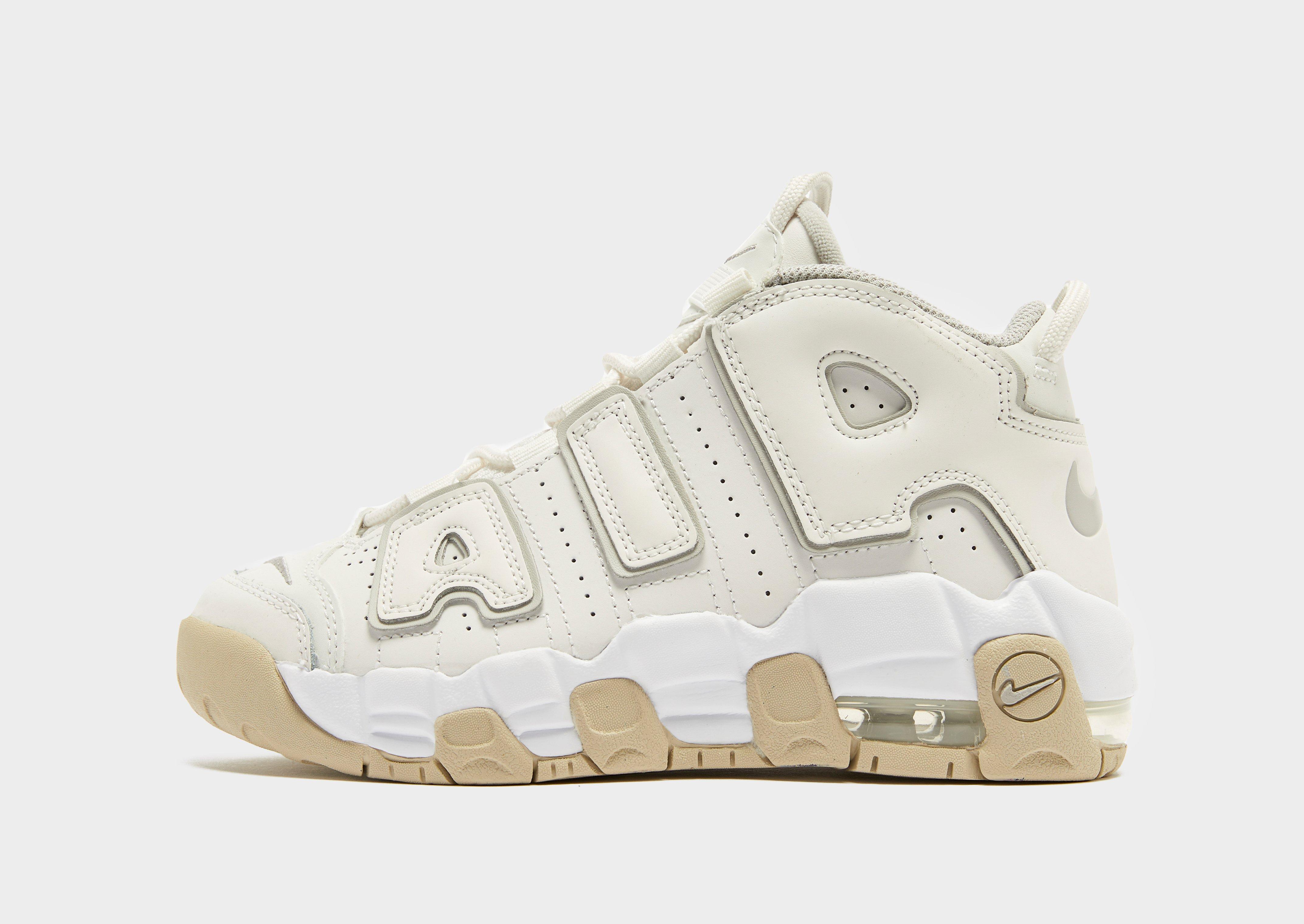 nike uptempo cream