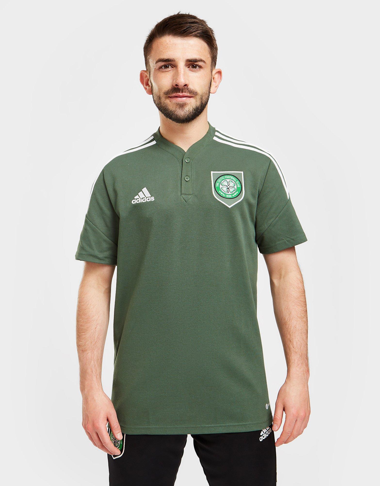 Green adidas Celtic FC Training Polo Shirt - JD Sports Global