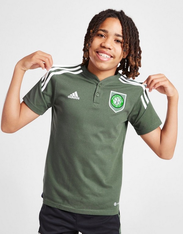 adidas Celtic FC Training Polo Shirt Junior