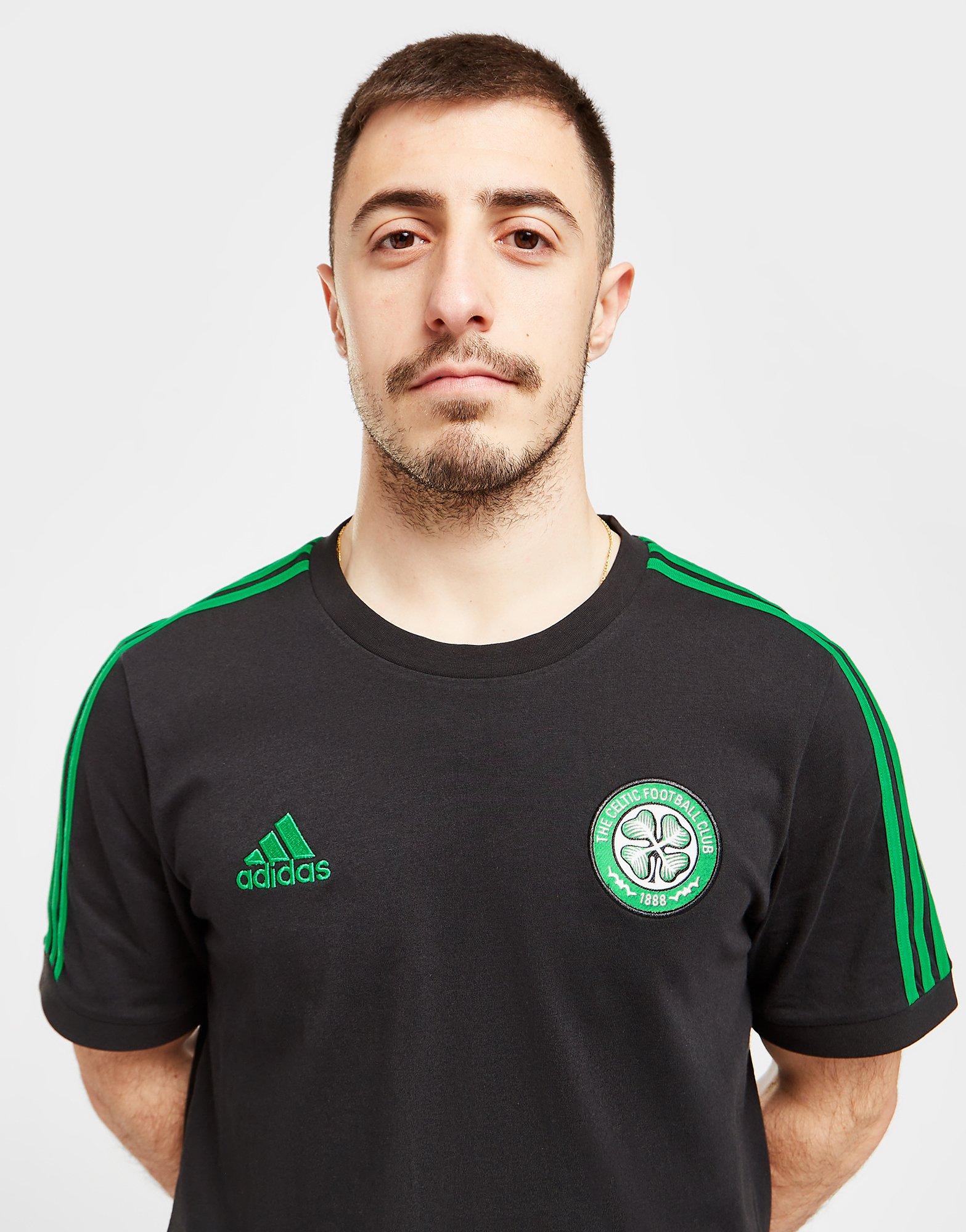 adidas Celtic FC DNA 3-Stripes T-Shirt