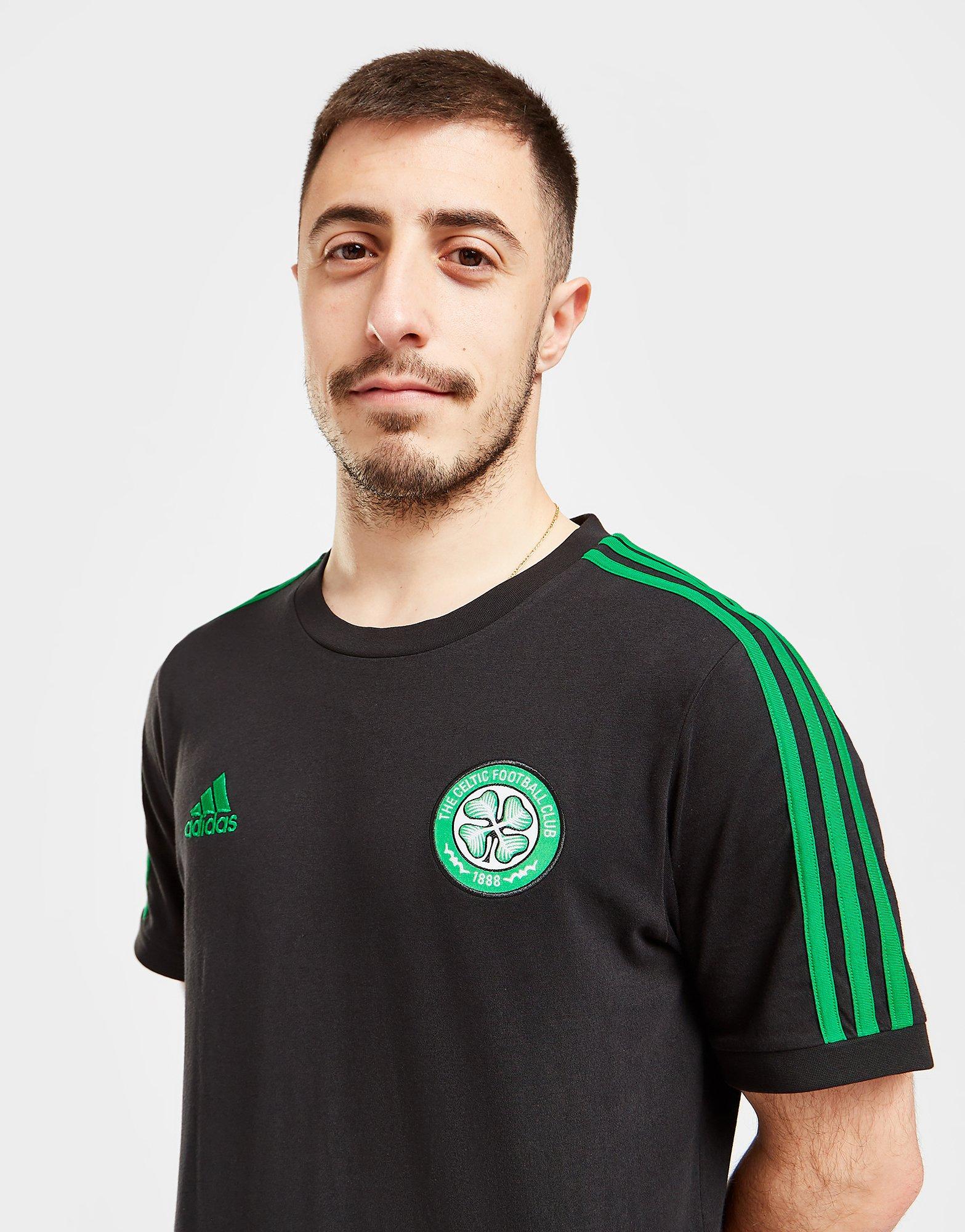 adidas Celtic FC DNA 3-Stripes T-Shirt