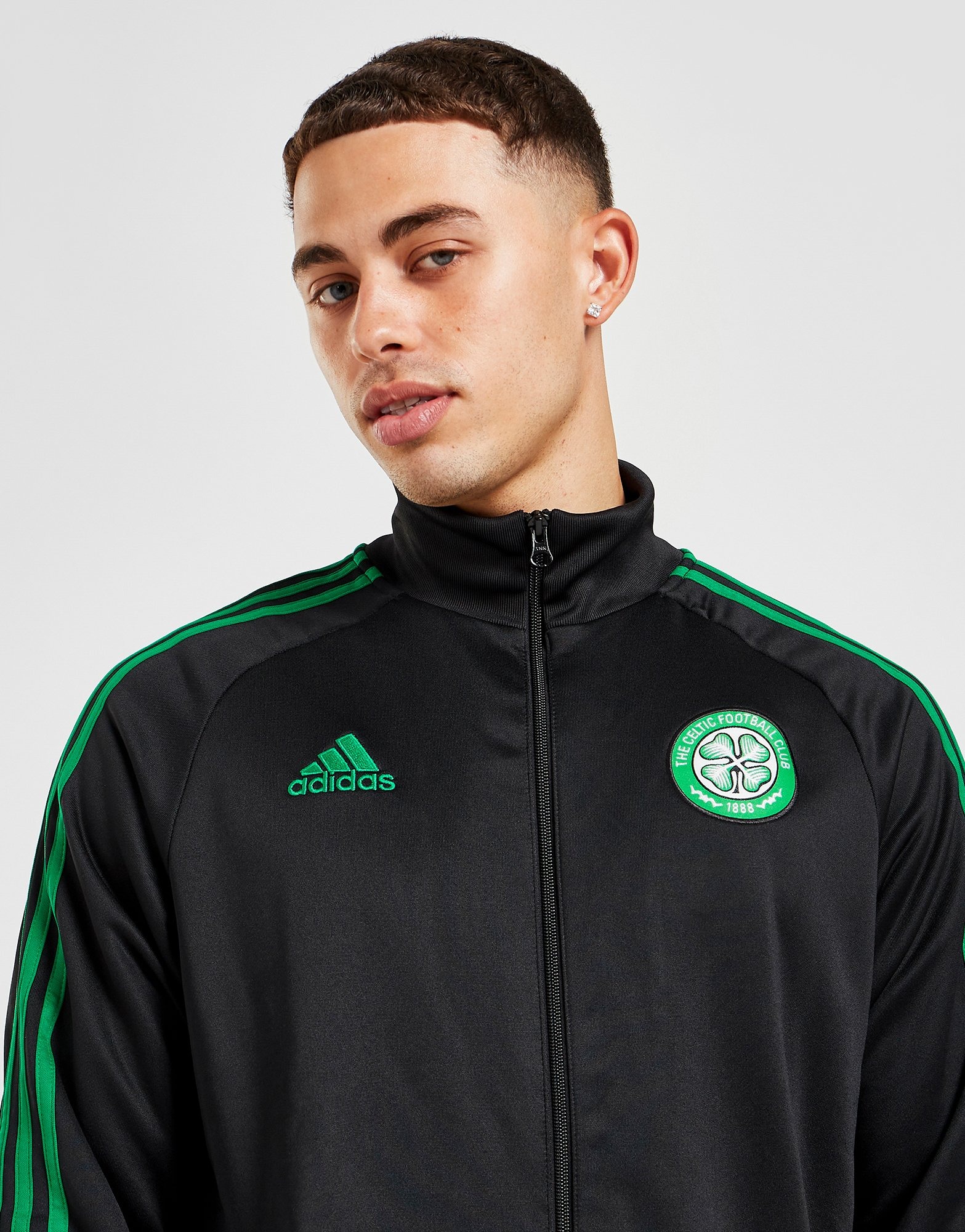 adidas Celtic FC DNA Track Top en Negro | JD Sports