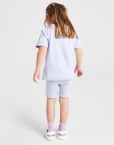 adidas Originals Girls' Repeat Trefoil T-Shirt/Shorts Set Infant